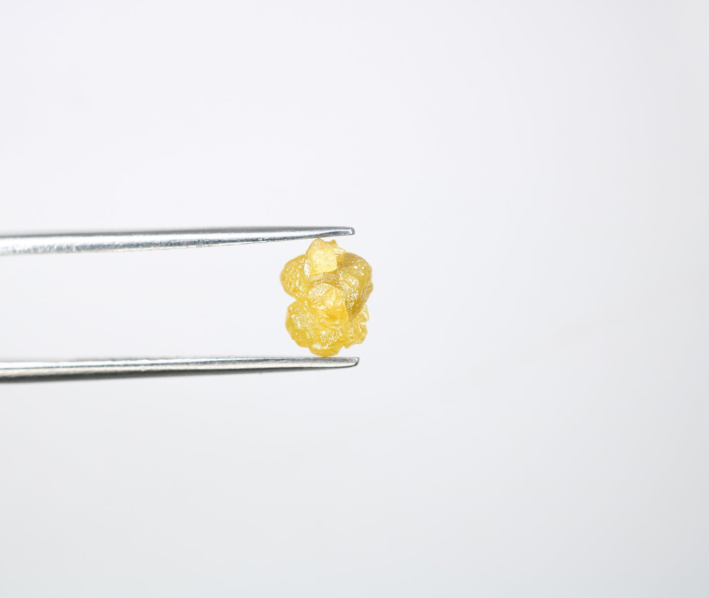 1.30 CT 7.10 x 5.80 MM Yellow Rough Raw Irregular Cut Diamond For Engagement Ring - JayKrishna Diamond