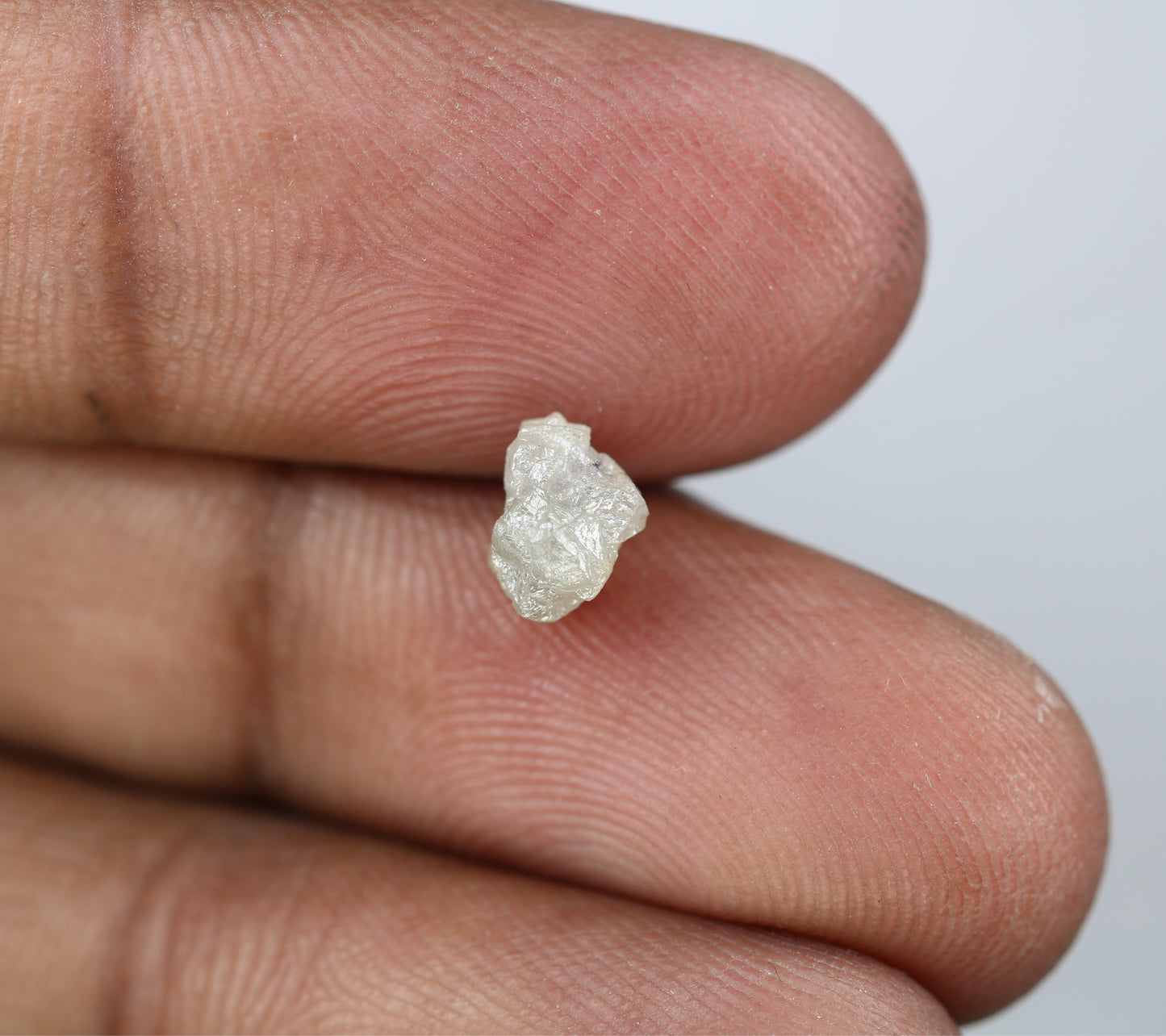 1.28 CT Uncut Raw Rough Grey Loose Diamond For Engagement Ring - JayKrishna Diamond