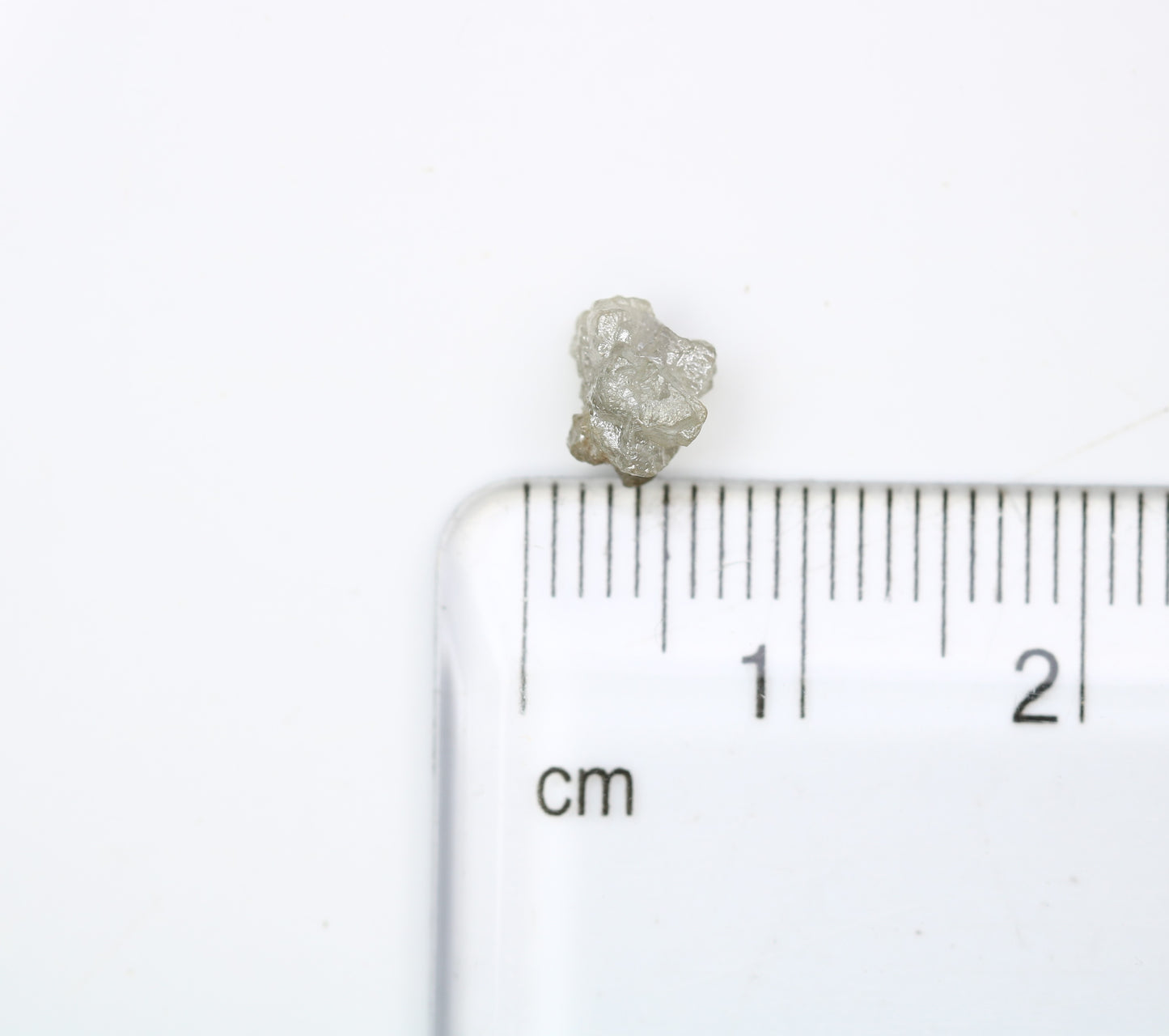 1.28 CT Uncut Raw Rough Grey Loose Diamond For Engagement Ring - JayKrishna Diamond