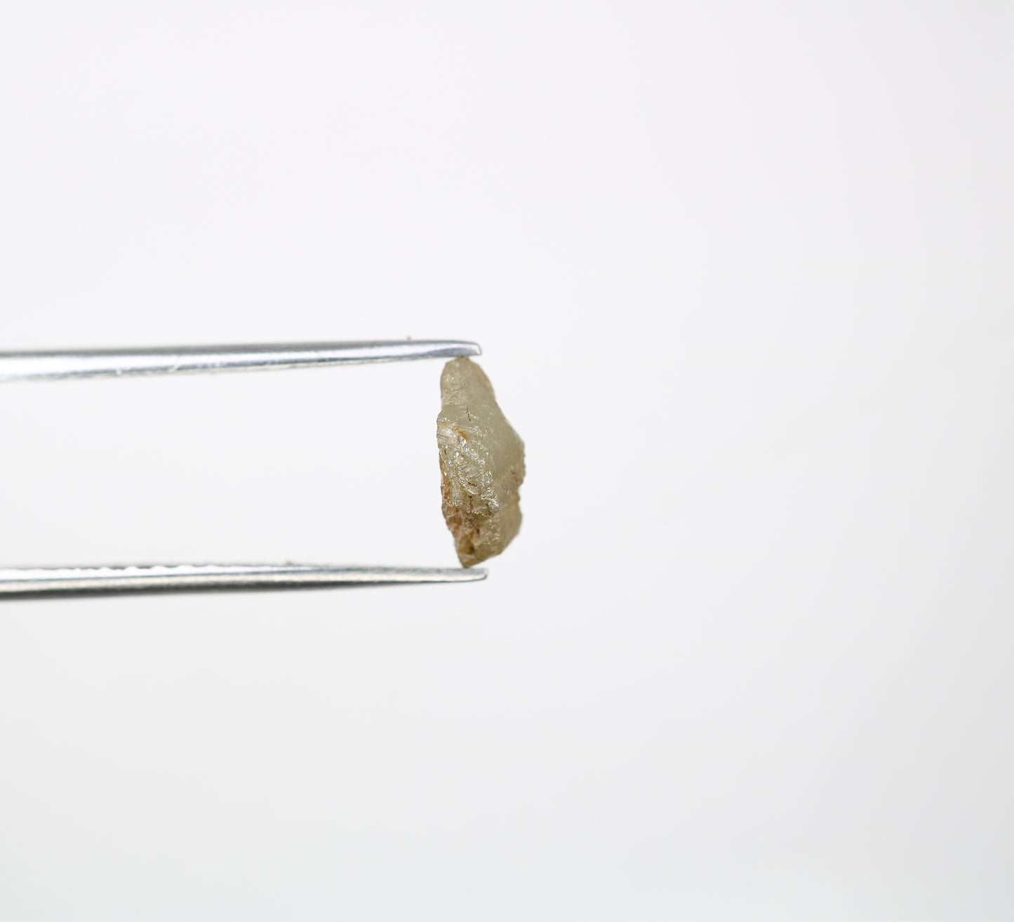 1.25 CT Uncut 8.30 MM Raw Greenish Rough Diamond For Engagement Ring - JayKrishna Diamond