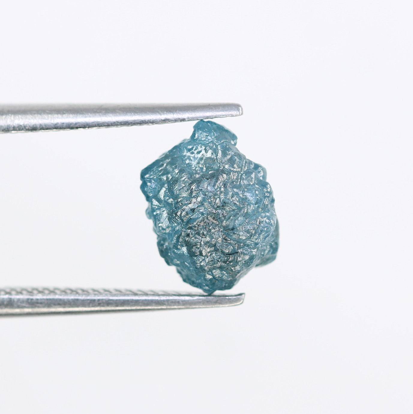 1.98 CT Rough Irregular Cut Blue Raw Diamond For Wedding Ring - JayKrishna Diamond