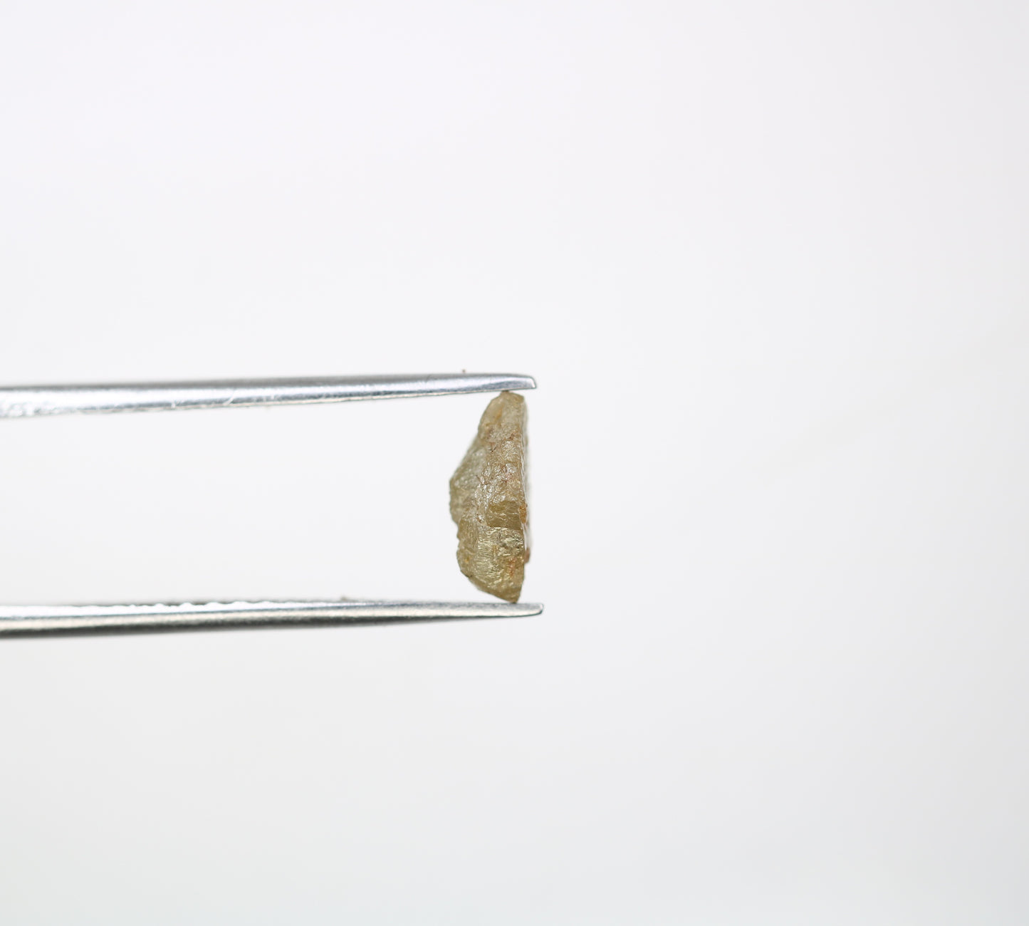 1.25 CT Uncut 8.30 MM Raw Greenish Rough Diamond For Engagement Ring - JayKrishna Diamond