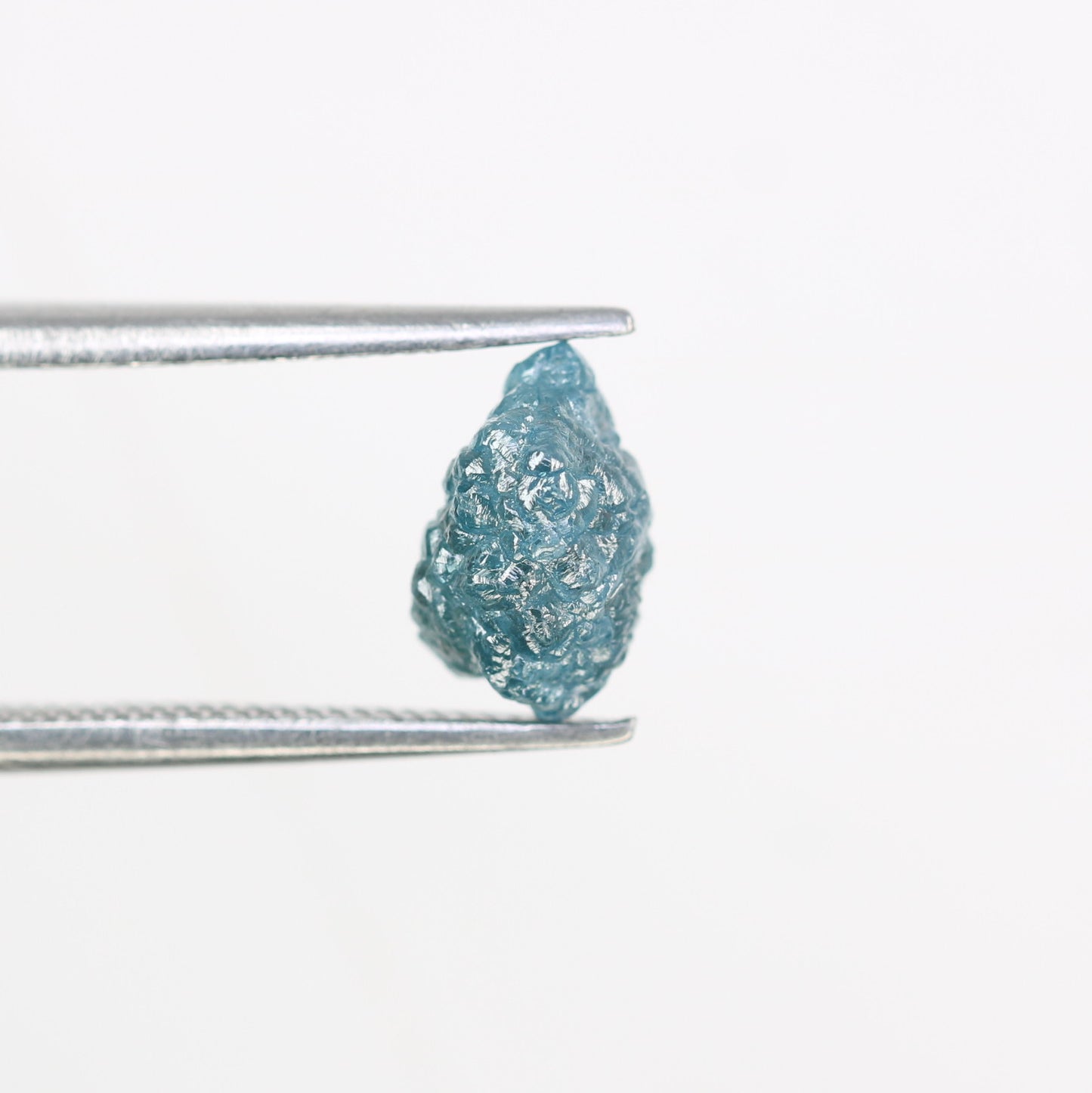 1.98 CT Rough Irregular Cut Blue Raw Diamond For Wedding Ring - JayKrishna Diamond