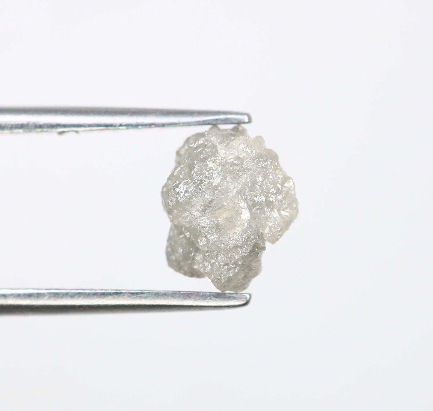 1.32 CT Irregular Cut Grey Raw Rough Diamond For Engagement Ring - JayKrishna Diamond