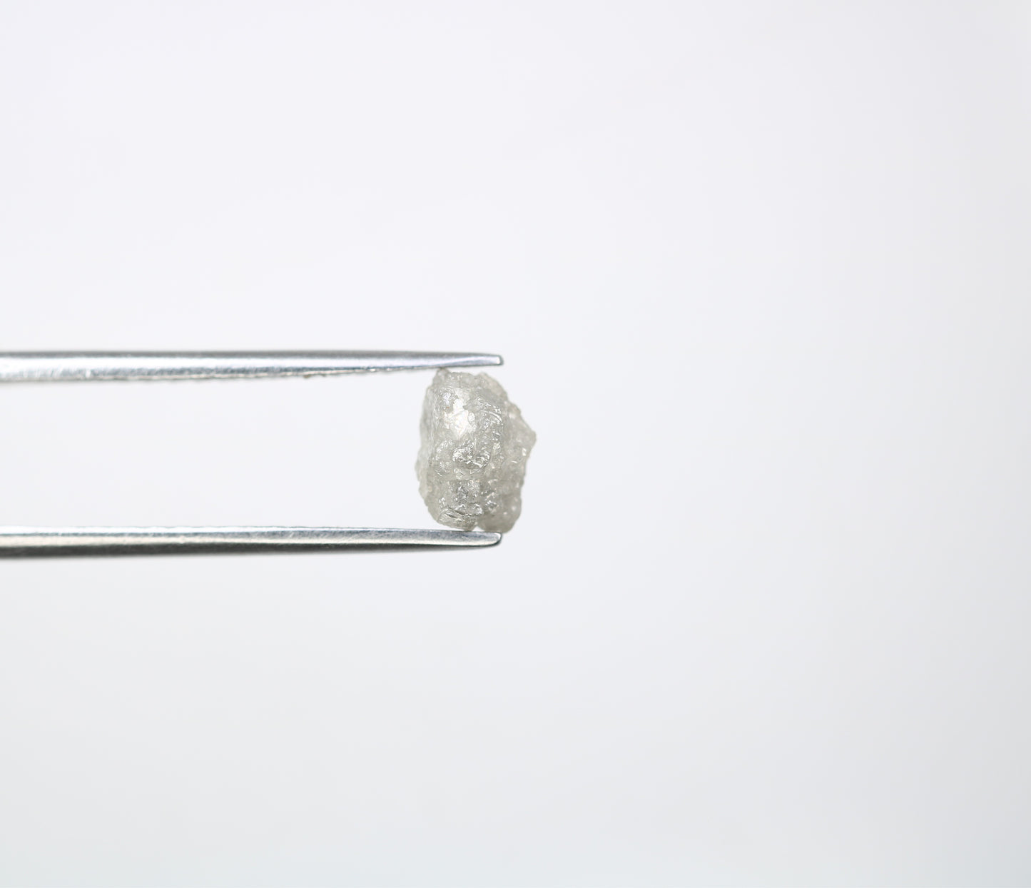 1.32 CT Irregular Cut Grey Raw Rough Diamond For Engagement Ring - JayKrishna Diamond