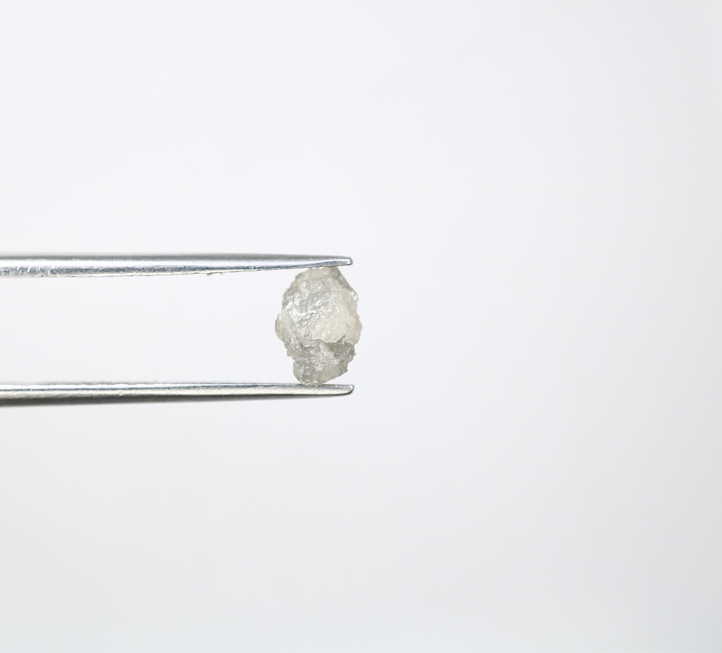 1.32 CT Irregular Cut Grey Raw Rough Diamond For Engagement Ring - JayKrishna Diamond