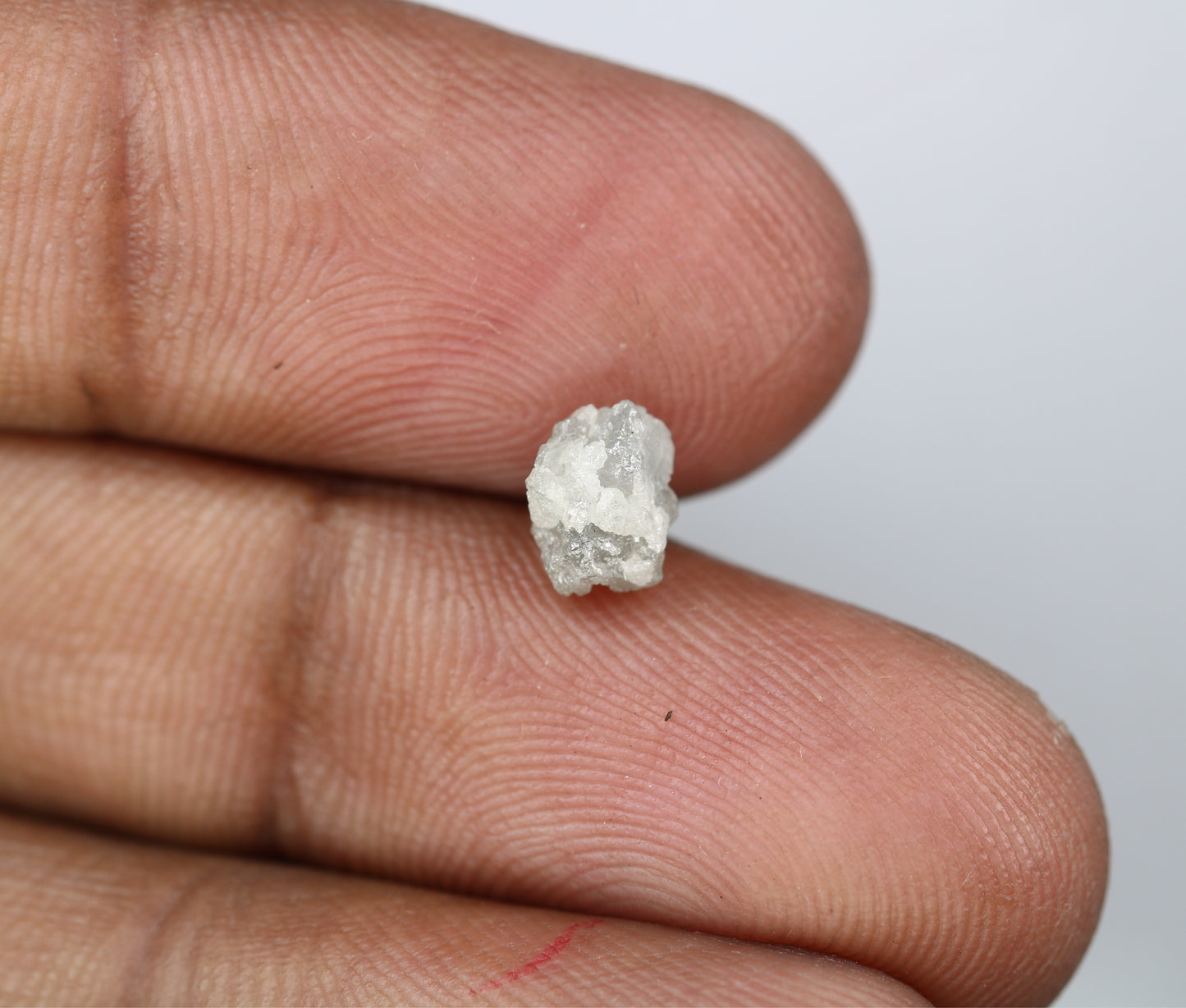 1.32 CT Irregular Cut Grey Raw Rough Diamond For Engagement Ring - JayKrishna Diamond