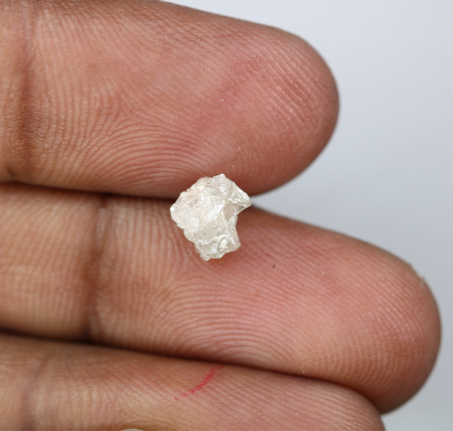1.29 CT Natural Rough Raw White Uncut Diamond For Engagement Ring - JayKrishna Diamond