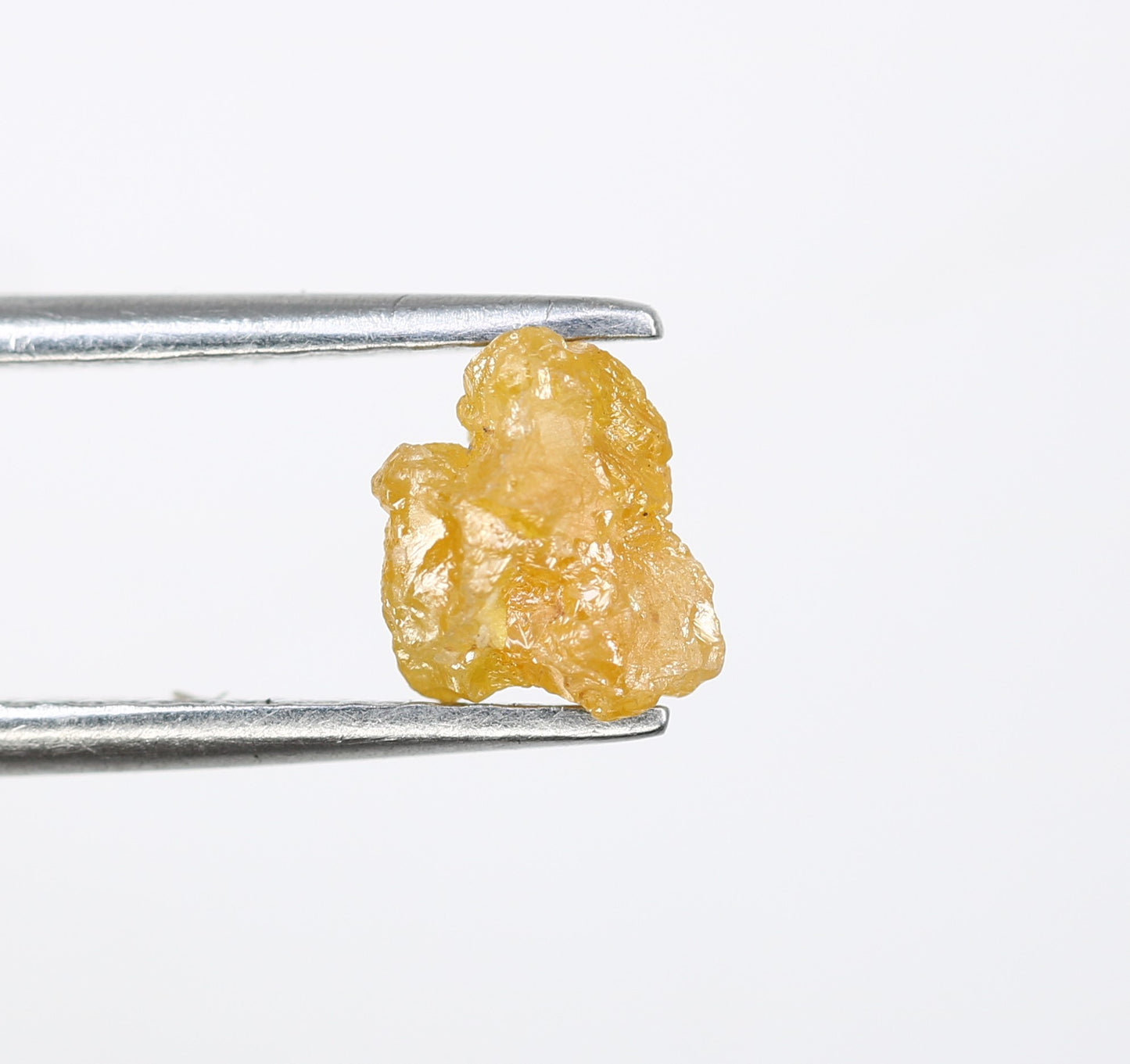 1.05 CT 6.20 MM Rough Yellow Irregular Cut Raw Diamond For Engagement Ring - JayKrishna Diamond