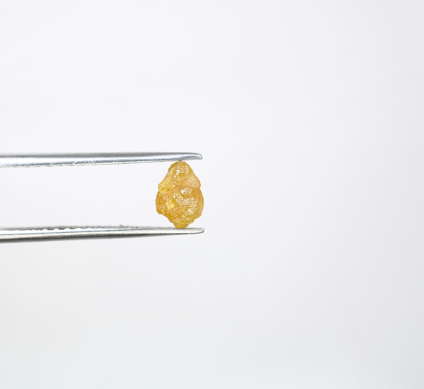 1.05 CT 6.20 MM Rough Yellow Irregular Cut Raw Diamond For Engagement Ring - JayKrishna Diamond