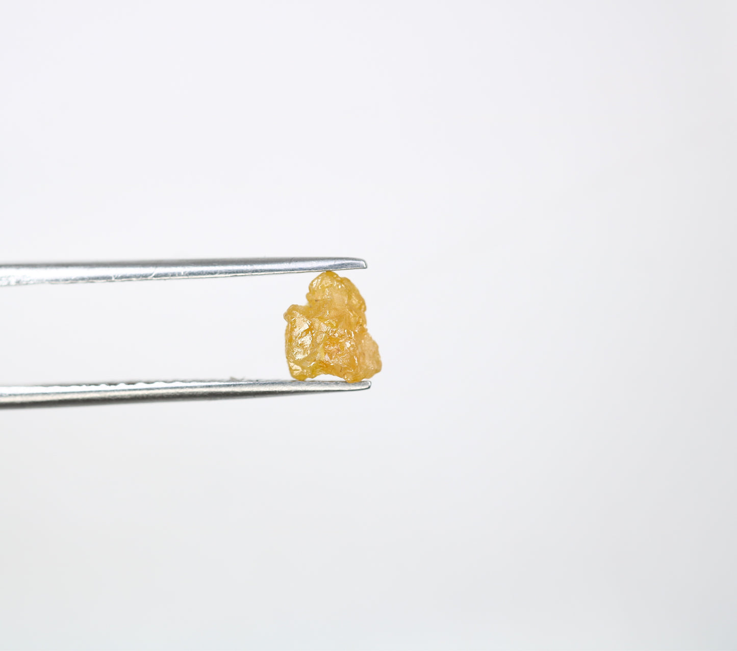 1.05 CT 6.20 MM Rough Yellow Irregular Cut Raw Diamond For Engagement Ring - JayKrishna Diamond