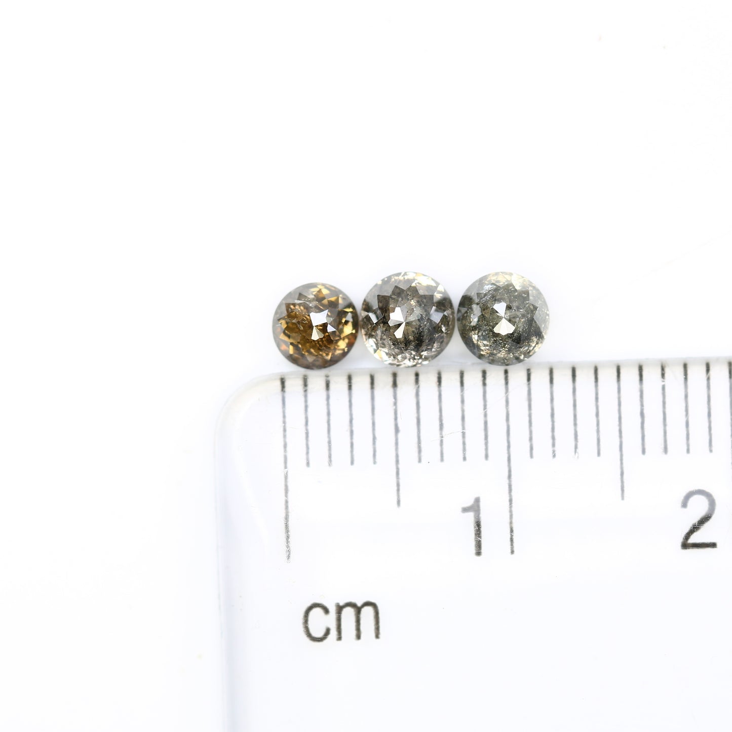 1.17 Carat Brown Color Natural Loose Round Rose Cut Diamond For Galaxy Ring - JayKrishna Diamond