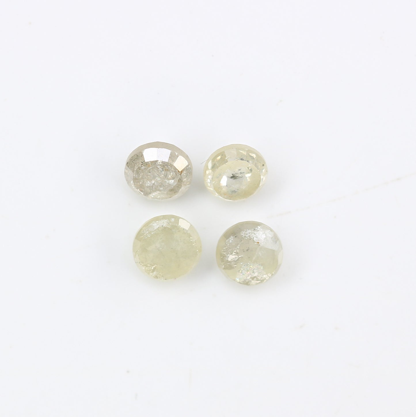 1.09 Carat Grey Color Loose Natural Round Rose Cut Diamond For Wedding Ring - JayKrishna Diamond