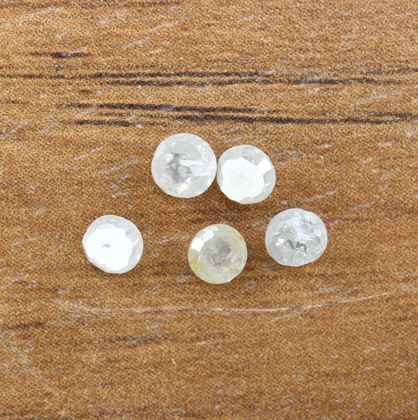 1.17 Carat White Color Natural Loose Antique Round Rose Cut Diamond For Galaxy Ring - JayKrishna Diamond