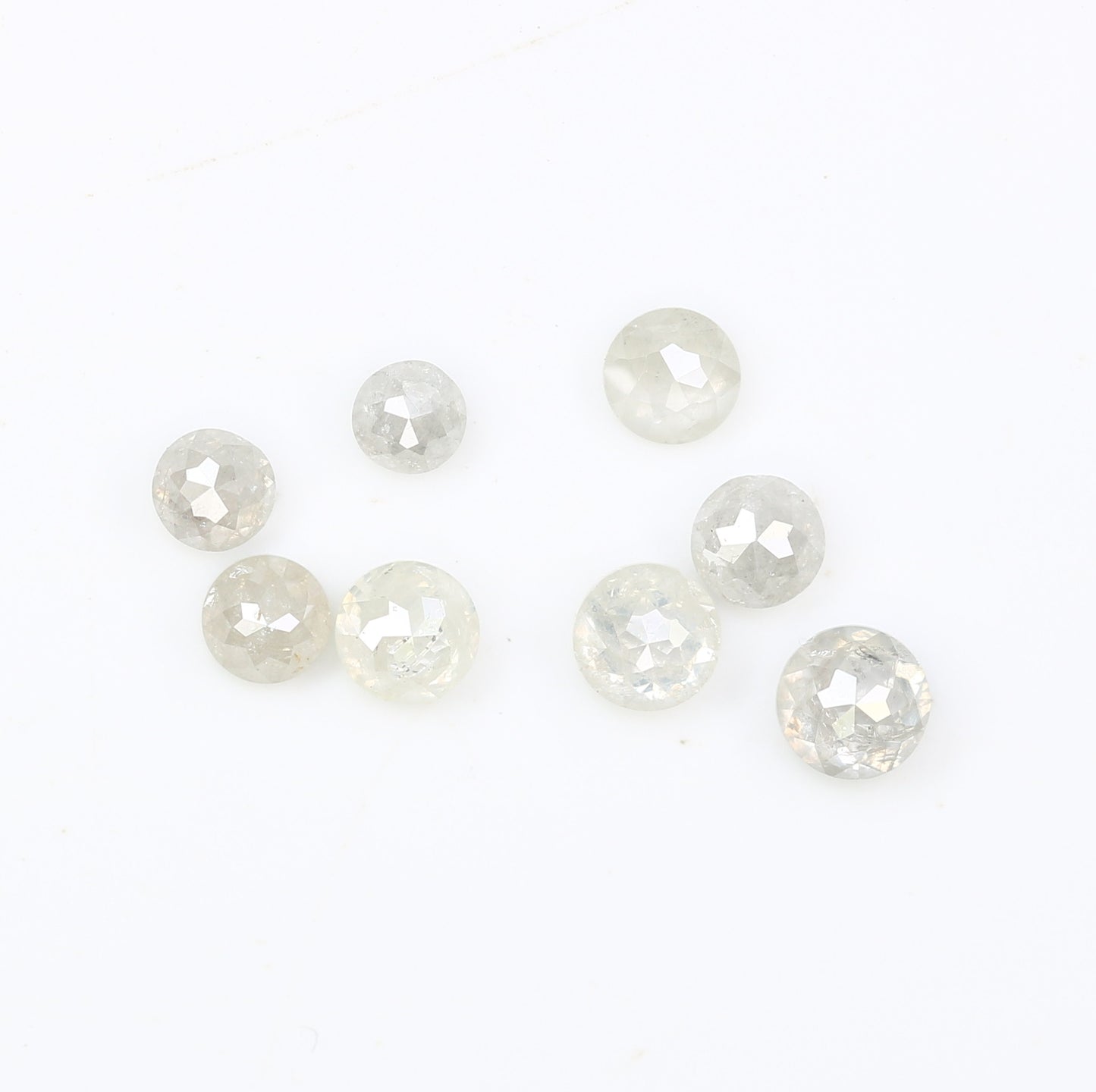 0.75 Carat Round Rose Cut Loose Natural White Diamond For Diamond Jewelry - JayKrishna Diamond