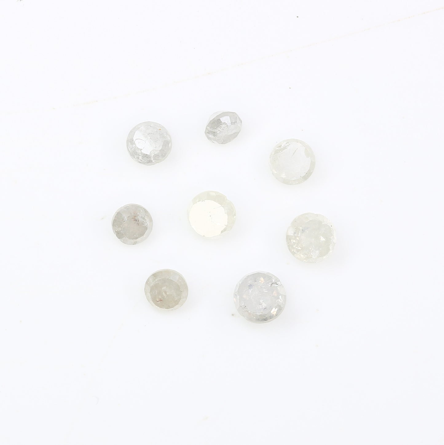 0.75 Carat Round Rose Cut Loose Natural White Diamond For Diamond Jewelry - JayKrishna Diamond