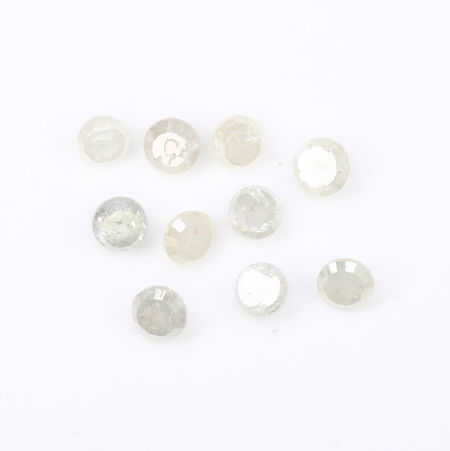 1.56 Carat White Color Natural Loose Round Rose Cut Diamond For Wedding Ring - JayKrishna Diamond
