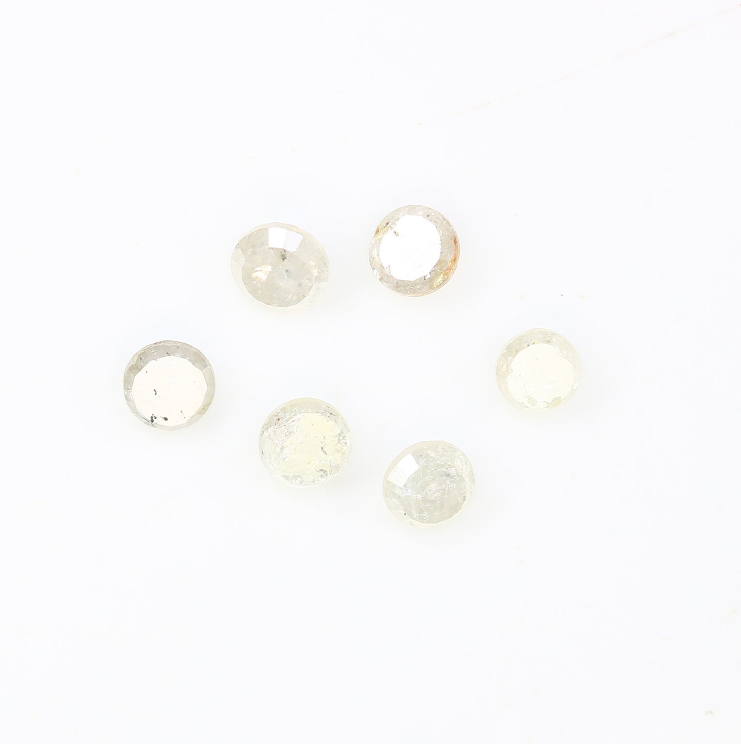 0.87 Carat White Color Natural Loose Round Rose Cut Diamond For Wedding Ring - JayKrishna Diamond