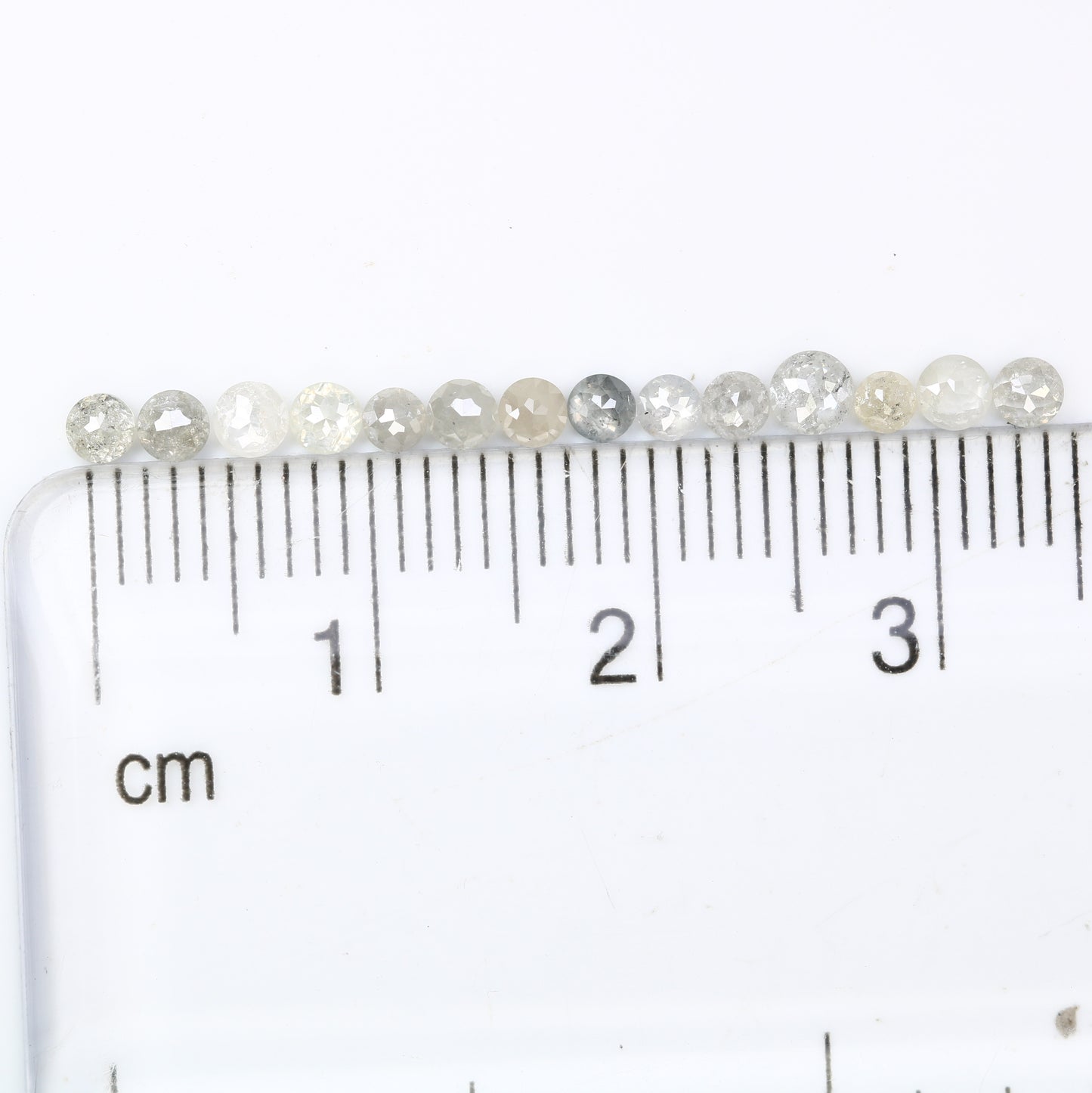 1.20 Carat White Diamond, Round Shape Diamond, Rose Cut Diamond, Wedding Ring - JayKrishna Diamond