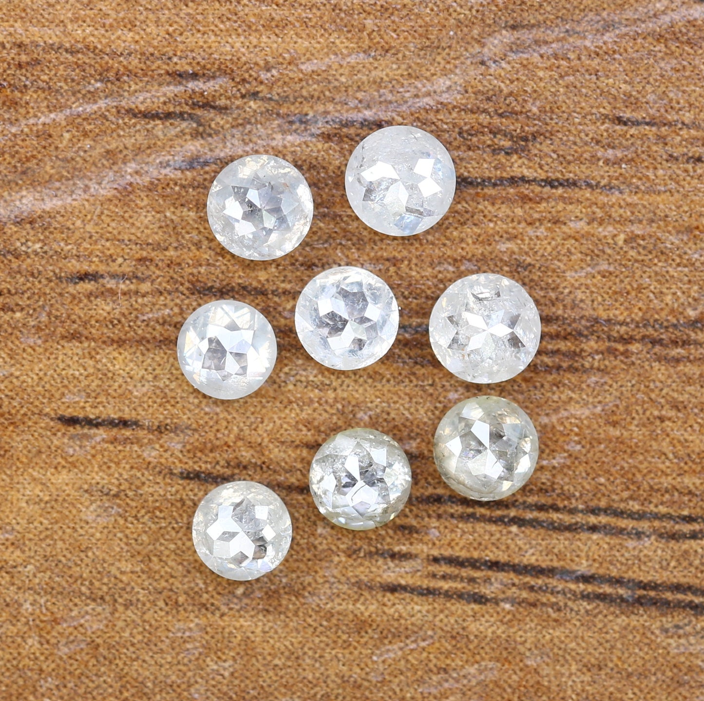 1.16 Carat 2.80 MM Round Rose Cut Diamond White Color Diamond For Wedding Ring - JayKrishna Diamond