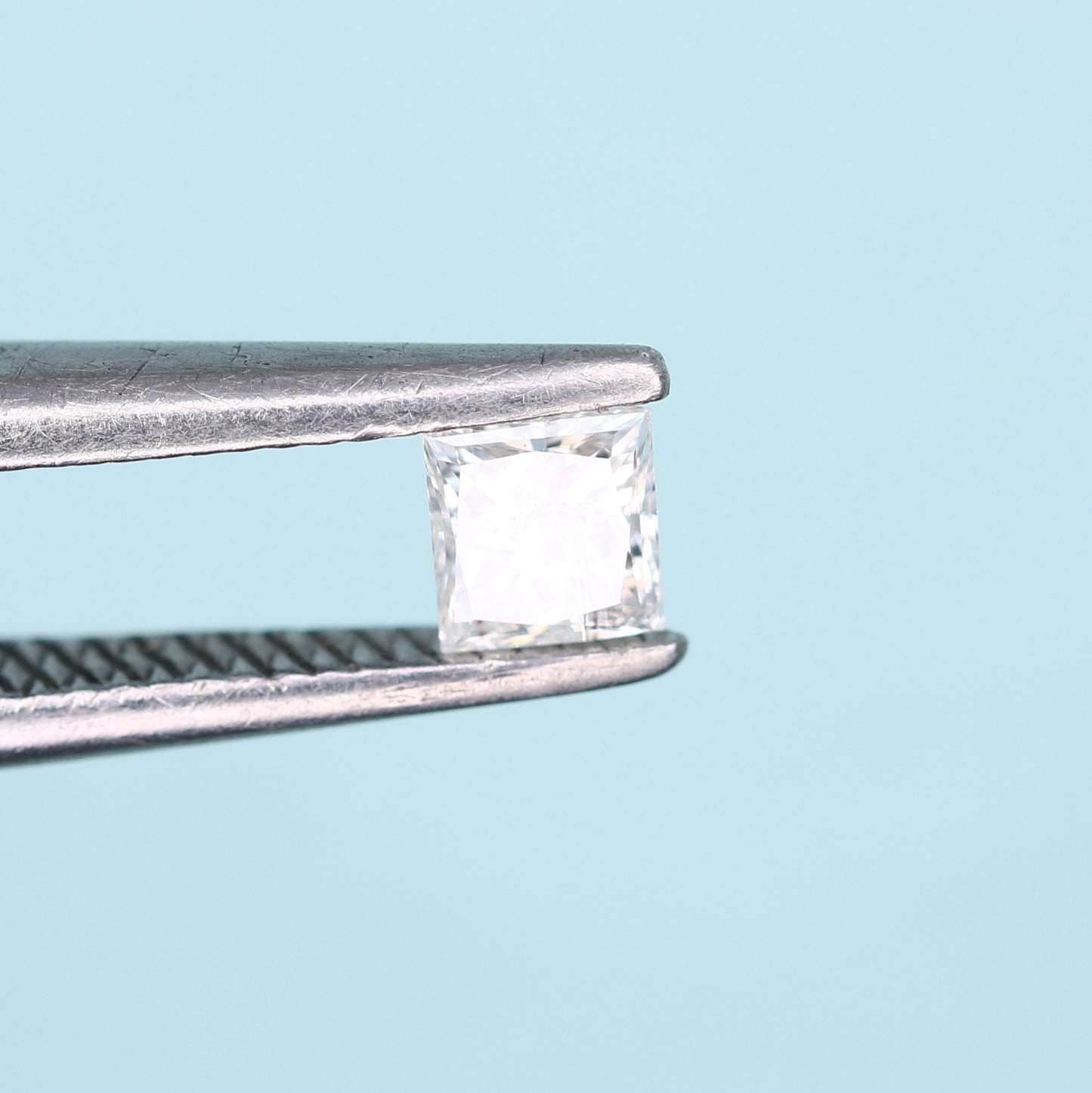 0.18 CT Salt and Pepper Princess Cut Diamond - Ideal for Engagement Rings, Necklaces, Promise Rings, Earrings, and Anniversary Gifts - JayKrishna Diamond