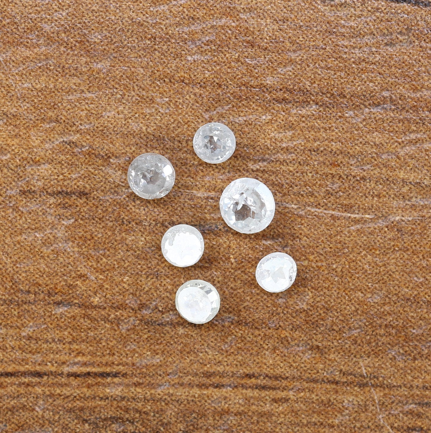0.35 Carat Natural White Round Rose Cut Diamond | 2.00-2.70MM Loose Diamond for Custom Wedding Rings & Vintage Engagement Jewelry - JayKrishna Diamond