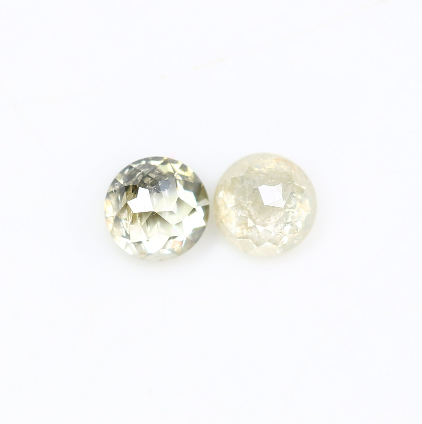 0.65 CT Fancy Natural Loose Round Rose Cut Diamond (3.90 MM) for Galaxy Ring - Unique Gemstone for Celestial-Inspired Jewelry Design - JayKrishna Diamond