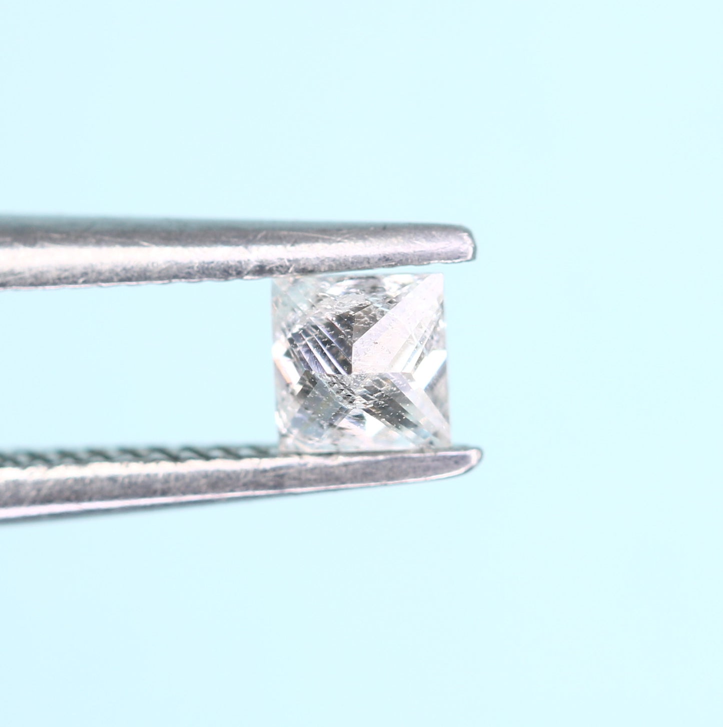 0.19 CT Salt and Pepper Princess Shape Diamond – Perfect for Engagement Rings, Necklaces, Promise Rings, Earrings & Anniversary Bracelet Gifts - JayKrishna Diamond