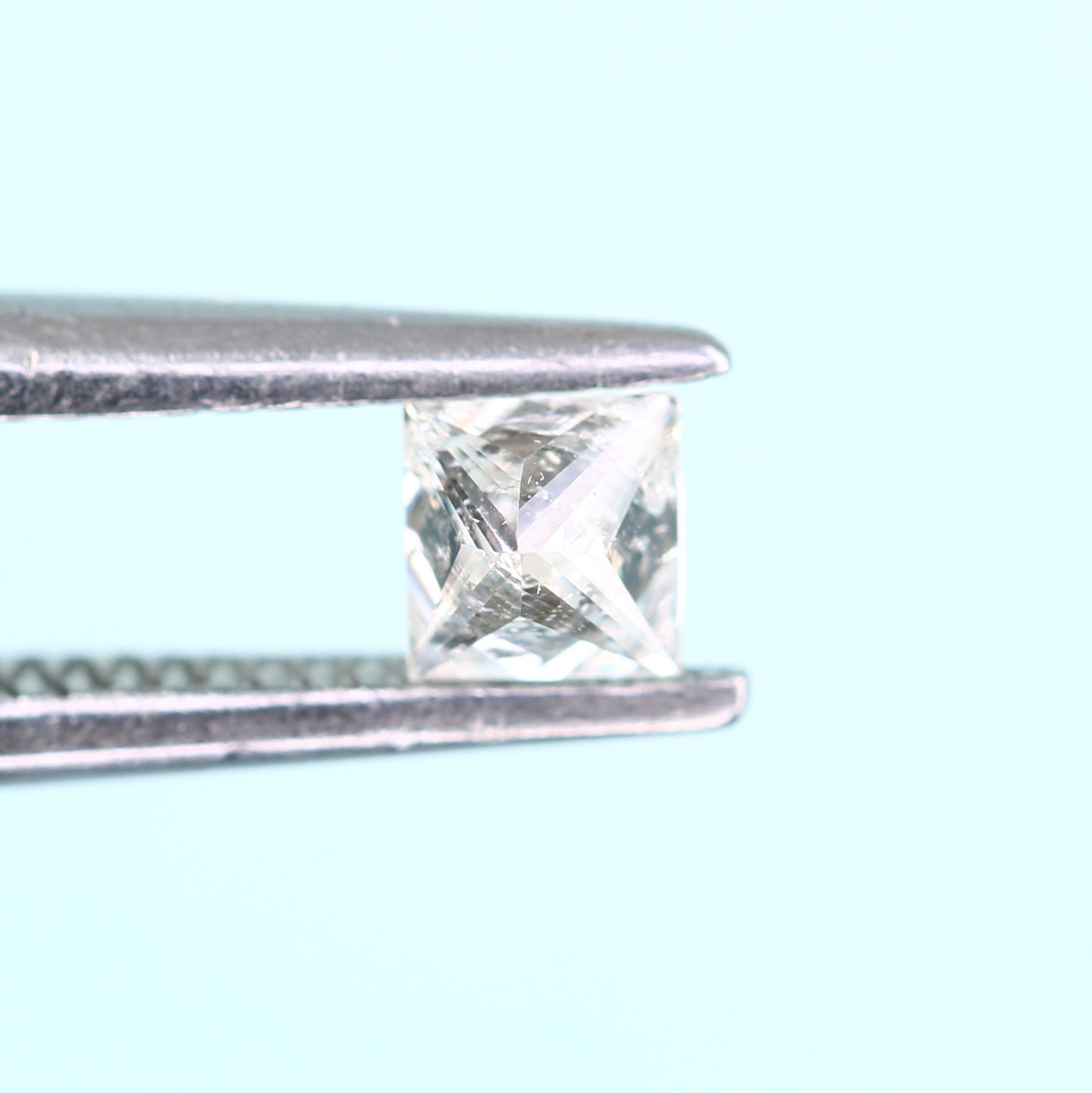 0.19 CT Salt and Pepper Princess Cut Diamond – Ideal for Engagement Rings, Necklaces, Promise Rings, Earrings & Anniversary Bracelet Gifts - JayKrishna Diamond