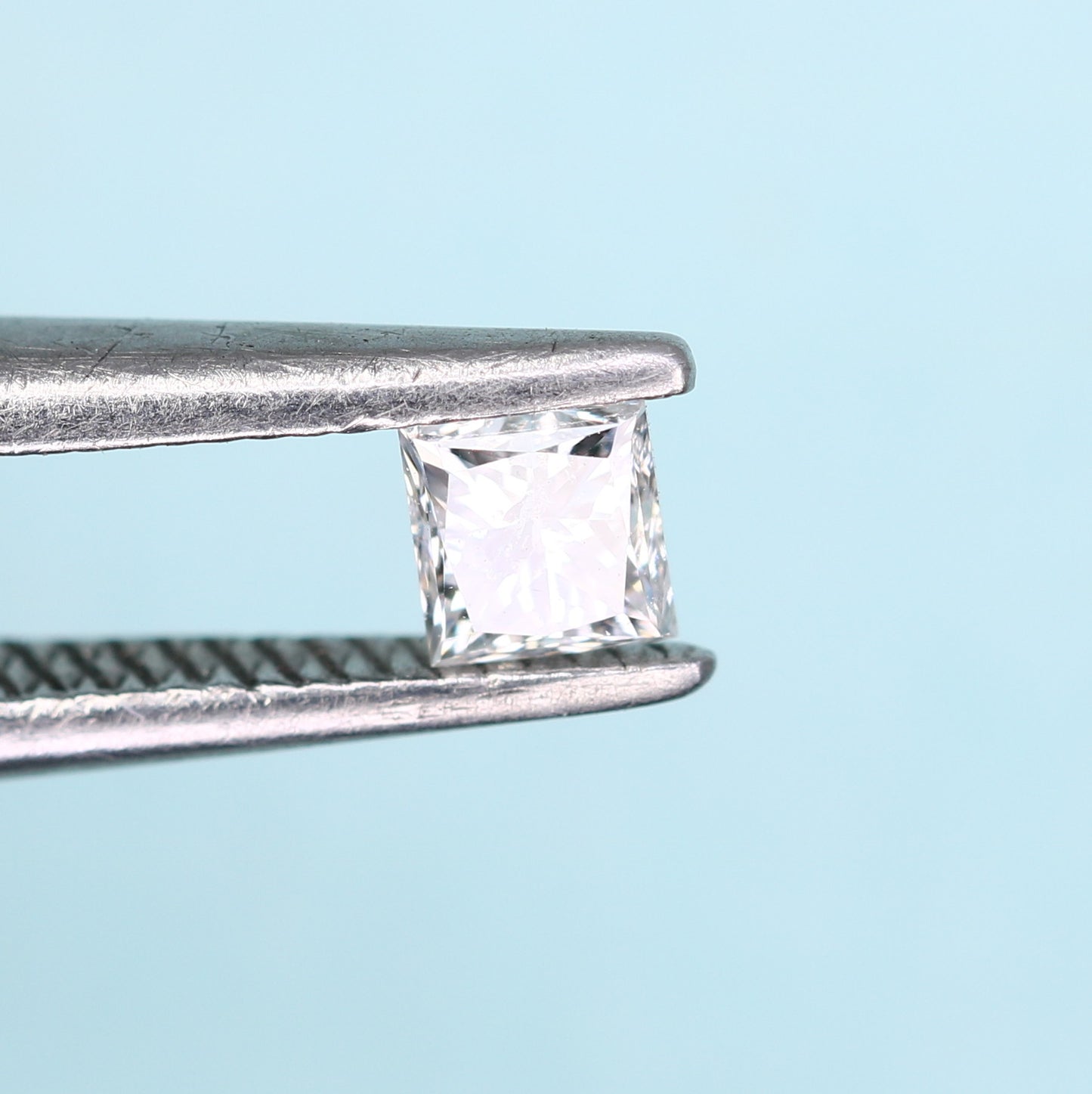 0.20 CT Princess Shape Salt and Pepper Diamond – Ideal for Engagement Rings, Necklaces, Promise Rings, Earrings & Anniversary Gifts - JayKrishna Diamond