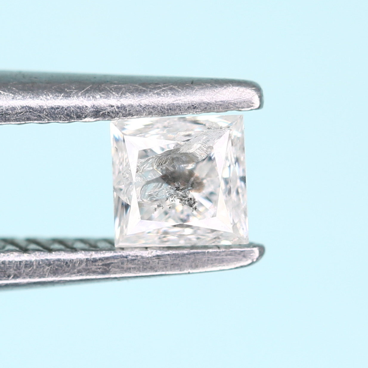0.20 CT Princess Shape Salt and Pepper Diamond – Elegant Choice for Engagement Rings, Necklaces, Promise Rings, Earrings & Anniversary Gifts - JayKrishna Diamond