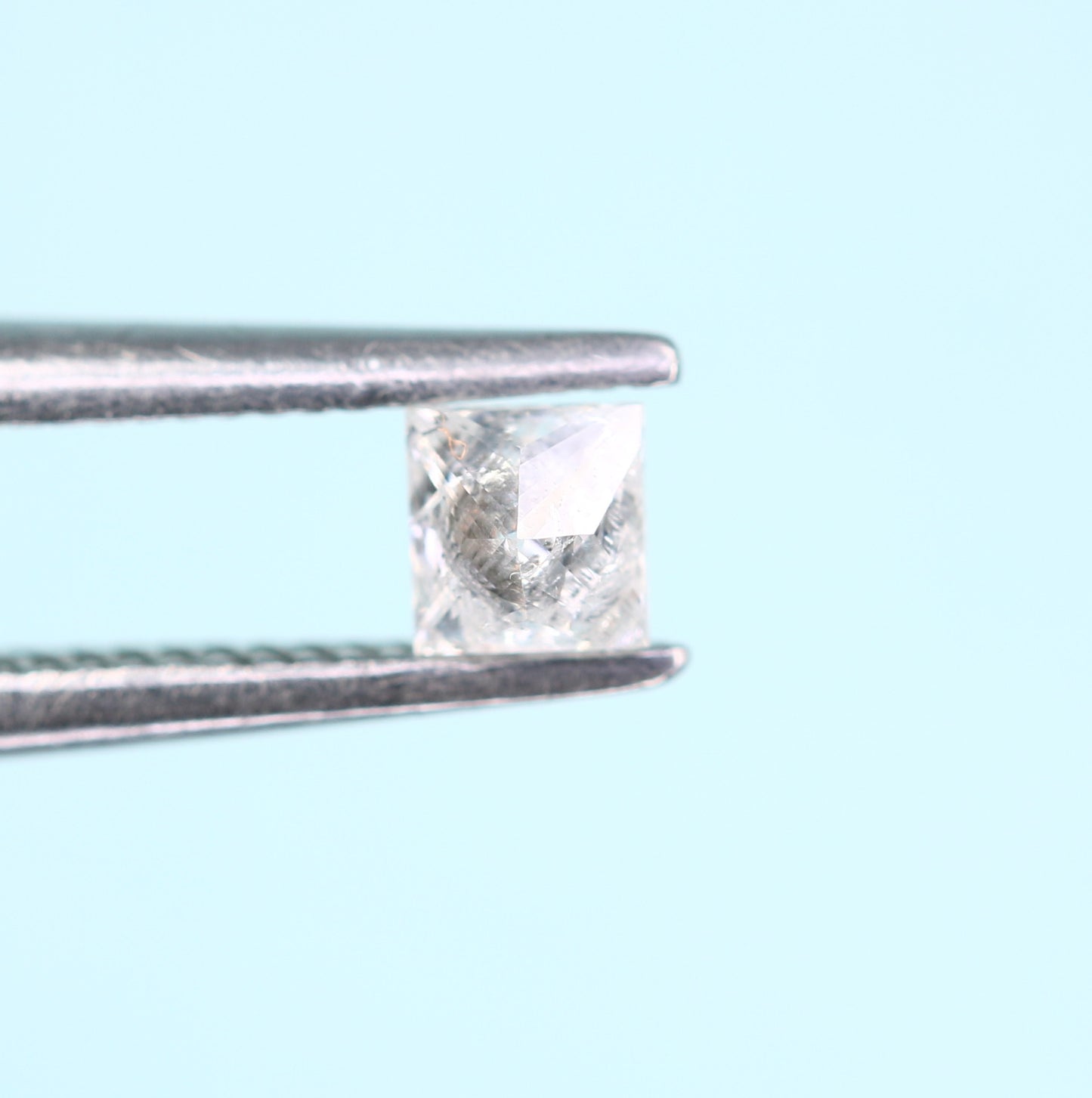 0.20 CT Princess Shape Salt and Pepper Diamond – Elegant Choice for Engagement Rings, Necklaces, Promise Rings, Earrings & Anniversary Gifts - JayKrishna Diamond