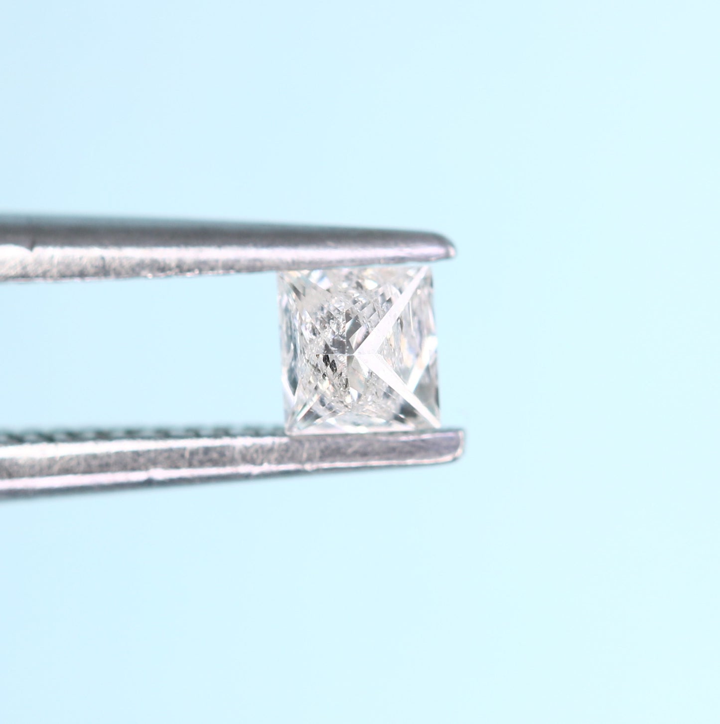 0.18 CT Salt and Pepper Princess Shape Diamond - Perfect for Engagement Rings, Necklaces, Promise Rings, Earrings, and Anniversary Gifts - JayKrishna Diamond