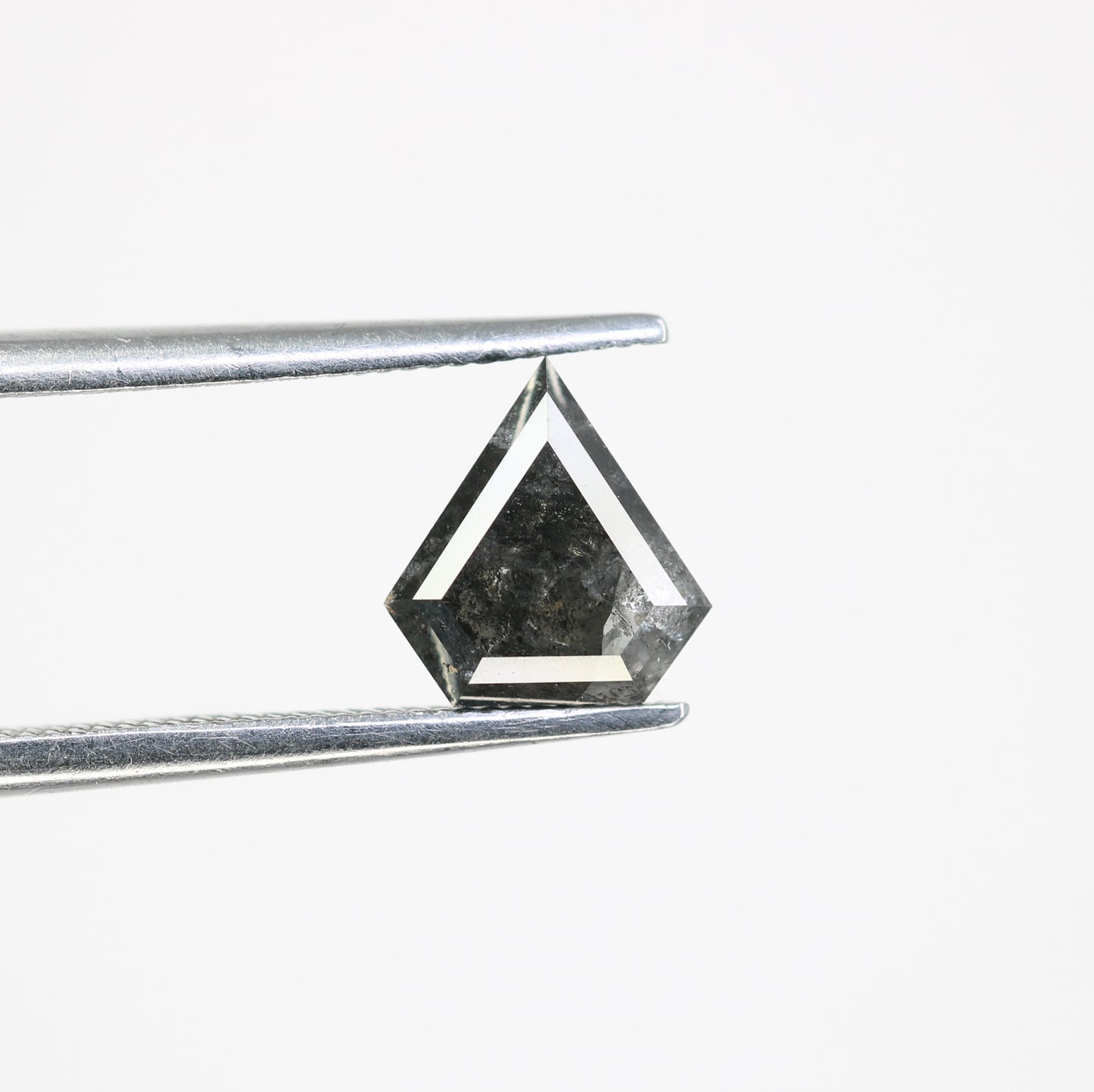 1.09 Carat Diamond Cut Natural Salt And Pepper Diamond For Engagement Ring - JayKrishna Diamond
