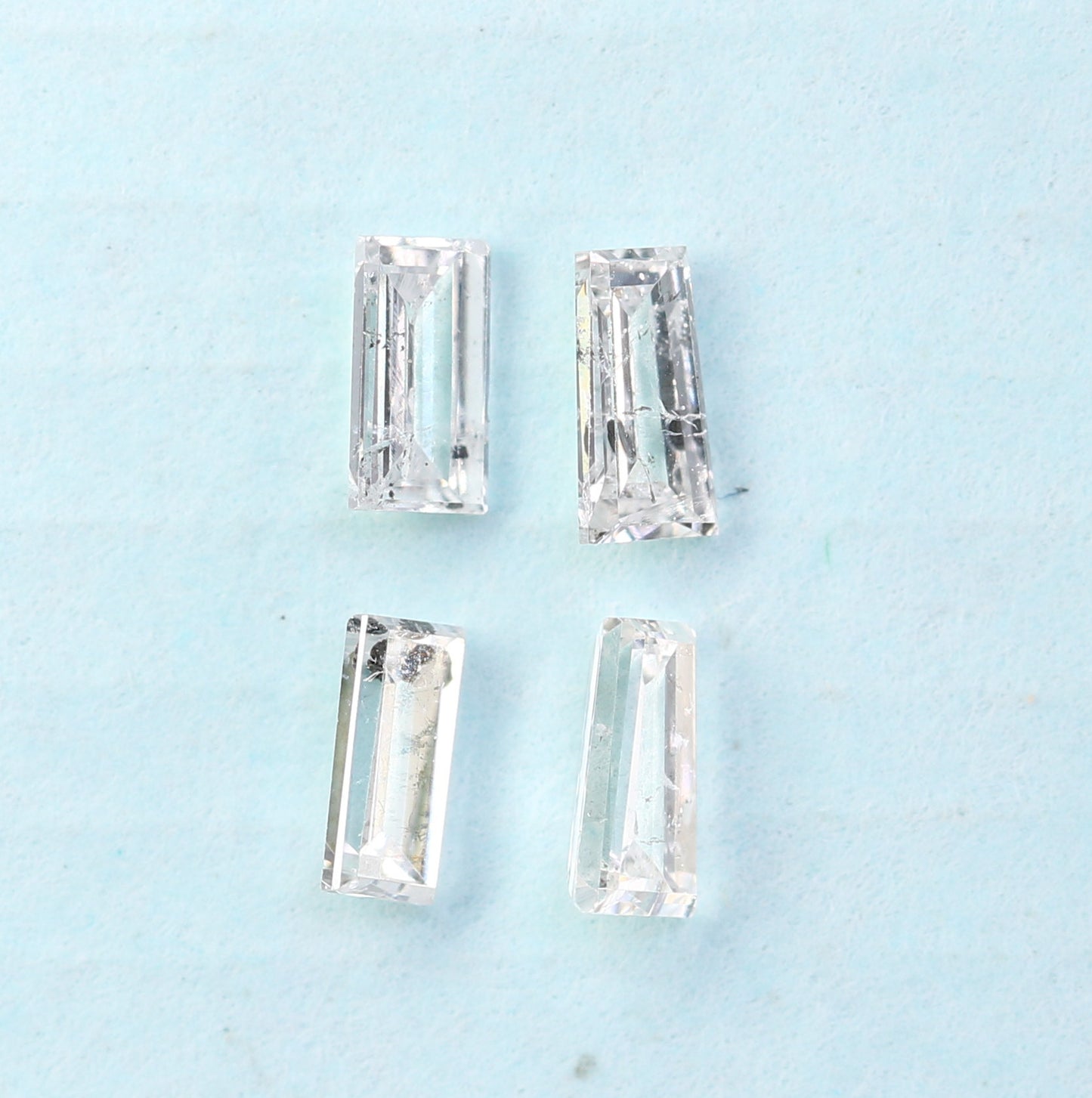 0.27 CT Salt and Pepper Baguette Cut Diamond – Perfect for Engagement Rings | Distinctive Salt and Pepper Baguette Diamond - JayKrishna Diamond