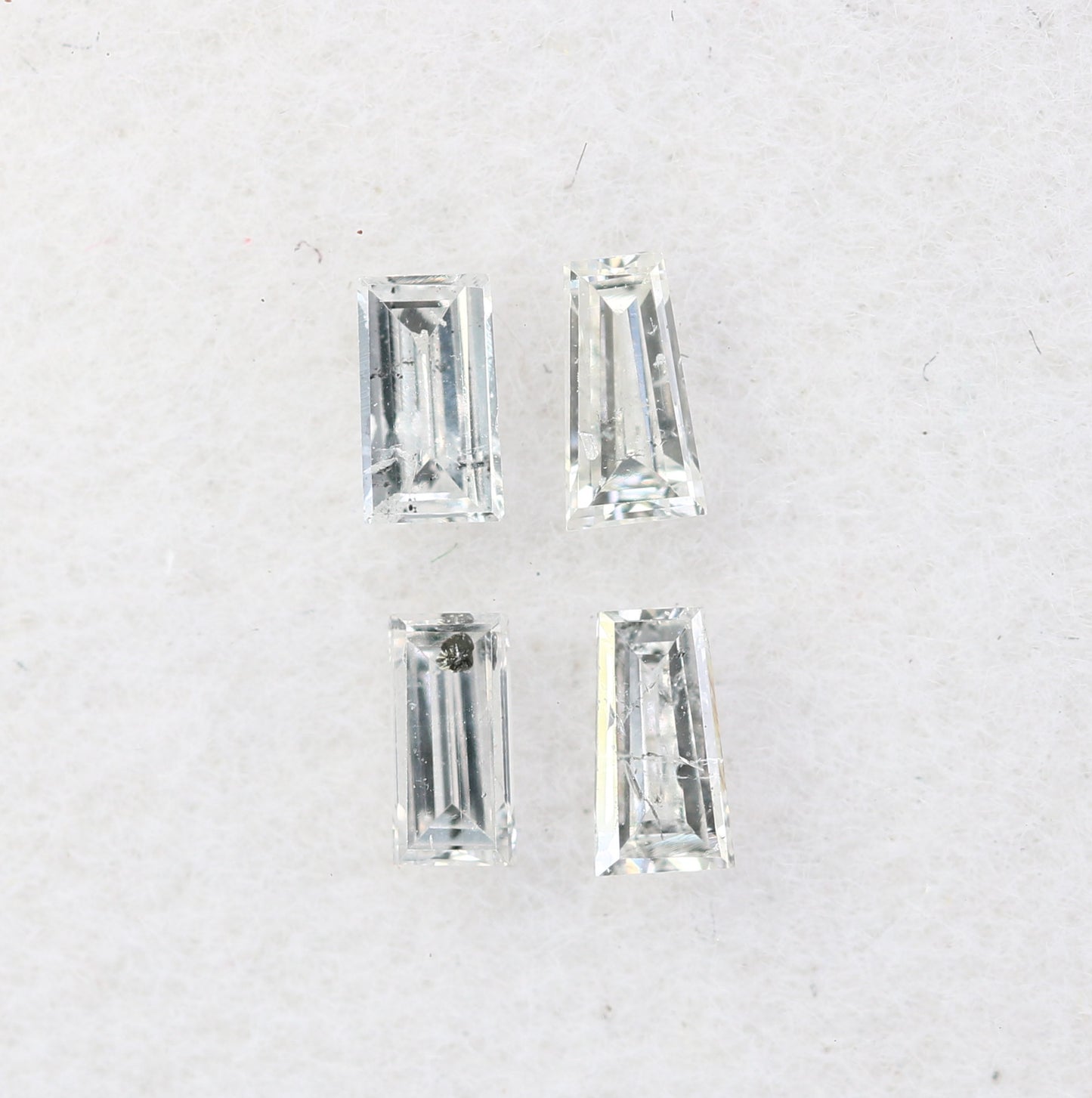 0.27 CT Salt and Pepper Baguette Cut Diamond – Perfect for Engagement Rings | Distinctive Salt and Pepper Baguette Diamond - JayKrishna Diamond
