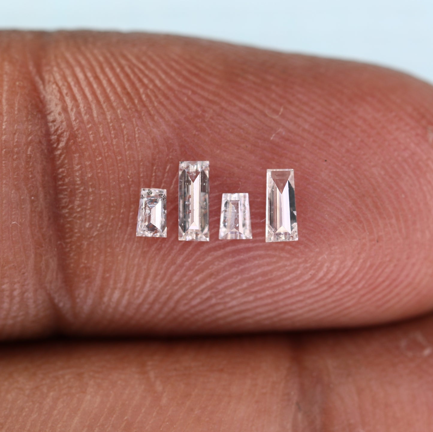 0.29 CT Salt and Pepper Baguette Cut Diamond – Perfect for Engagement Rings | Distinctive Salt and Pepper Baguette Diamond Jewelry - JayKrishna Diamond