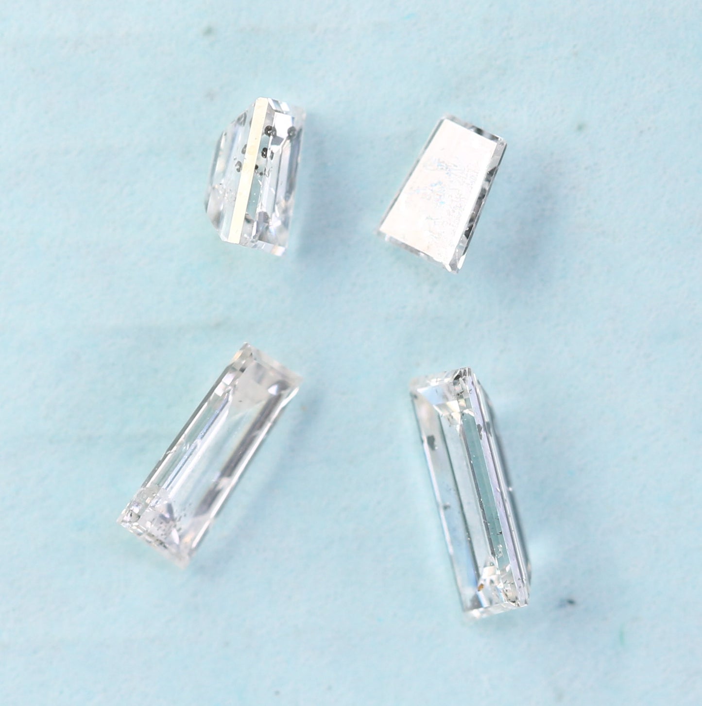0.29 CT Salt and Pepper Baguette Cut Diamond – Perfect for Engagement Rings | Distinctive Salt and Pepper Baguette Diamond Jewelry - JayKrishna Diamond