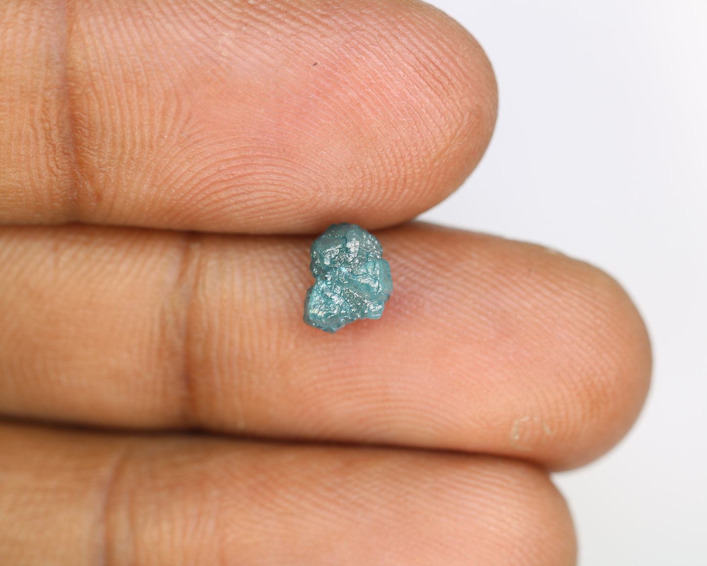 1.52 CT Uncut Rough Blue Diamond For Engagement Ring - JayKrishna Diamond