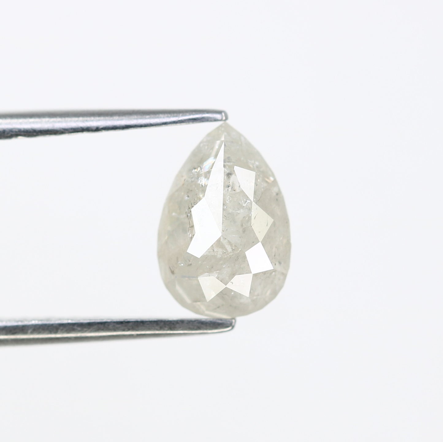 1.24 CT Pear Shape White Natural Diamond For Engagement Ring - JayKrishna Diamond