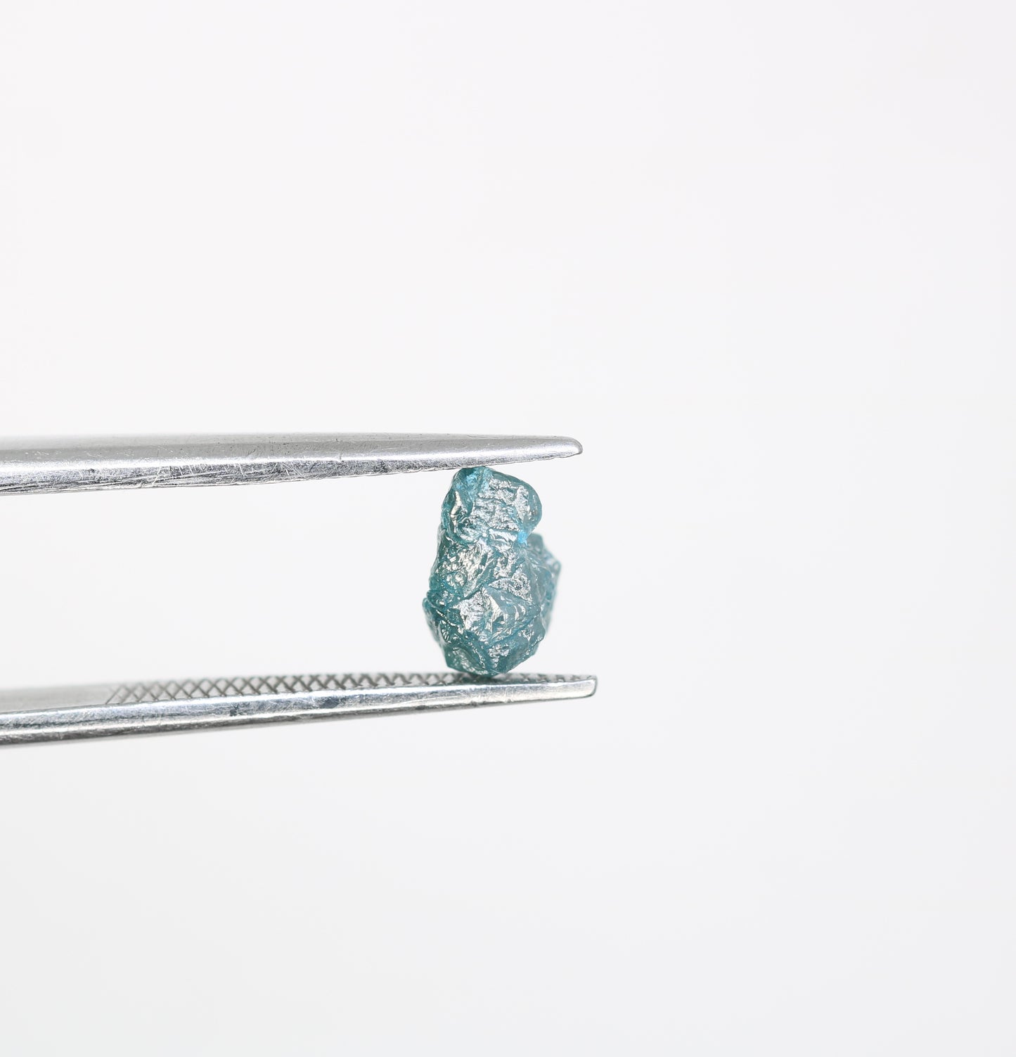 1.02 CT Irregular Cut Rough Blue Raw Diamond For Engagement Ring - JayKrishna Diamond