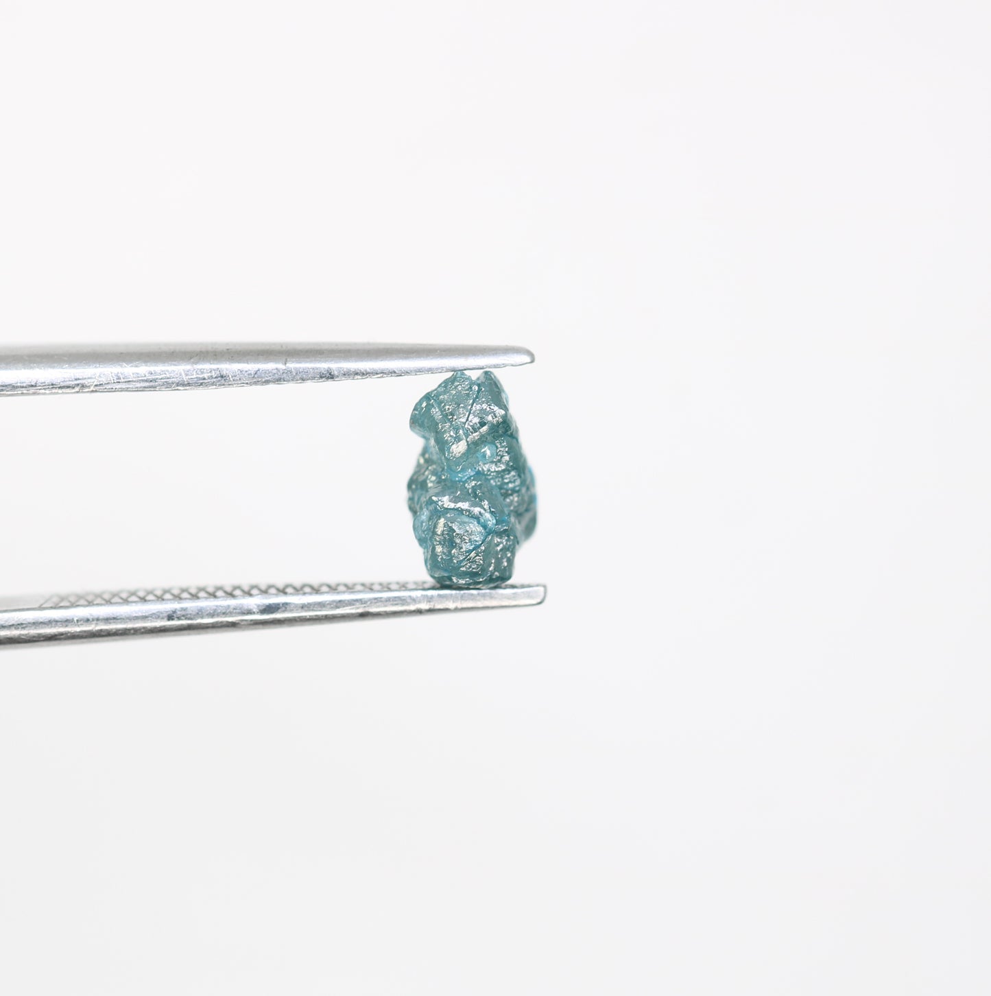 1.02 CT Irregular Cut Rough Blue Raw Diamond For Engagement Ring - JayKrishna Diamond