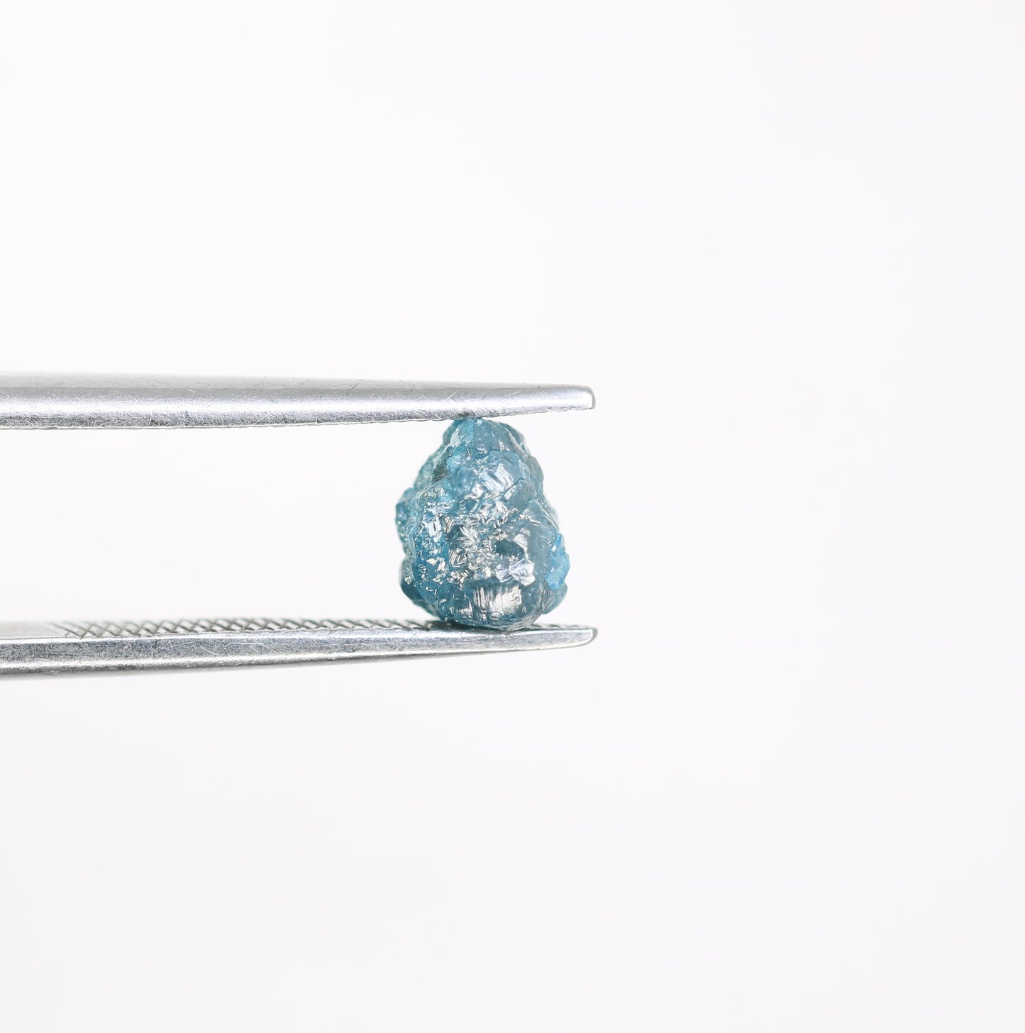 1.31 CT Raw Blue Rough Irregular Cut Diamond For Engagement Ring - JayKrishna Diamond