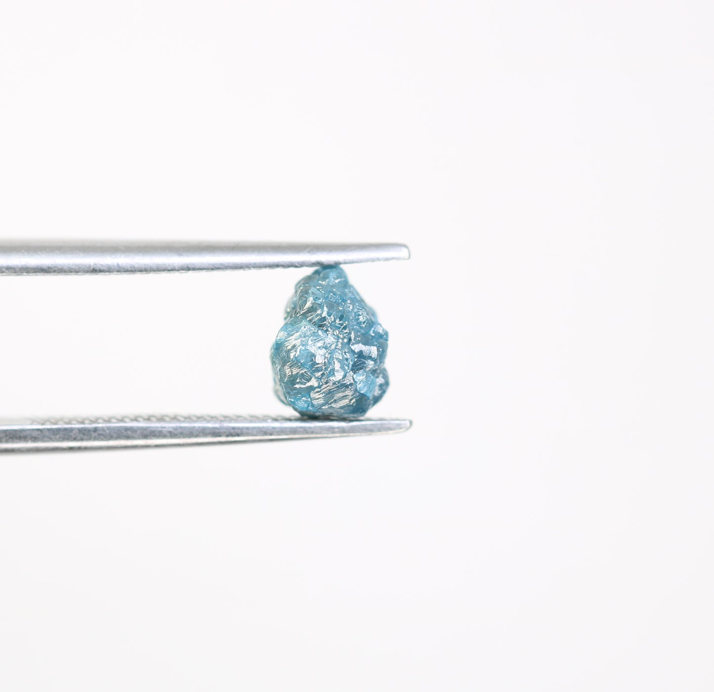 1.31 CT Raw Blue Rough Irregular Cut Diamond For Engagement Ring - JayKrishna Diamond