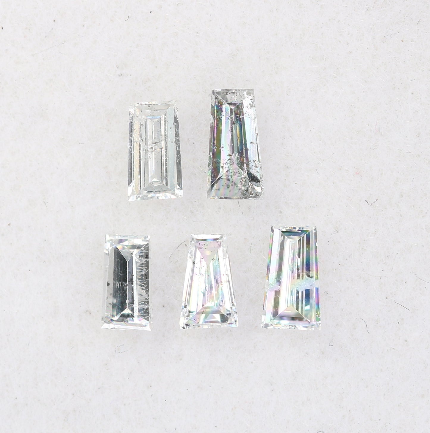 0.33 CT Salt and Pepper Baguette Shape Diamond – Ideal for Engagement Rings | Distinctive Salt and Pepper Baguette Diamond Jewelry - JayKrishna Diamond