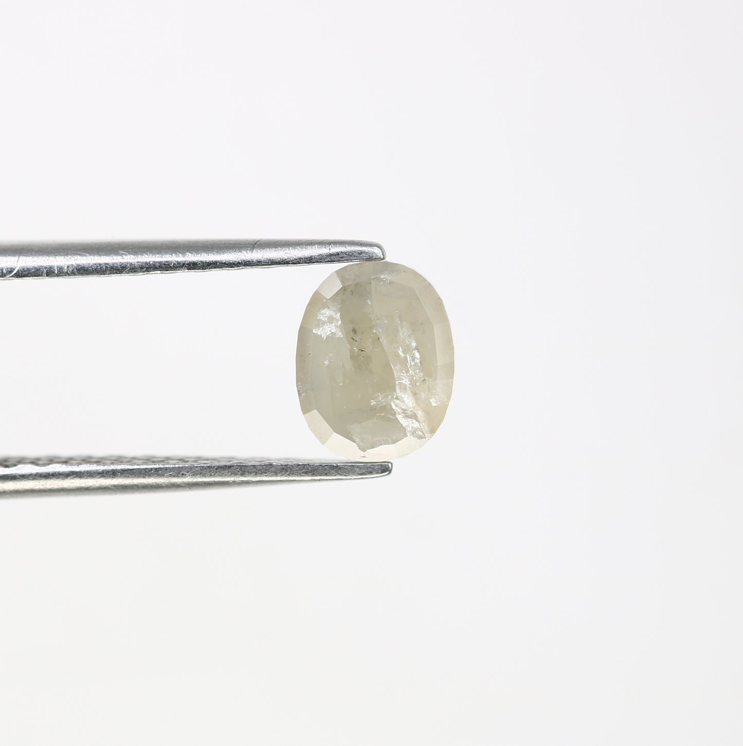 0.83 CT Oval Shape Grey Natural Diamond For Engagement Ring - JayKrishna Diamond