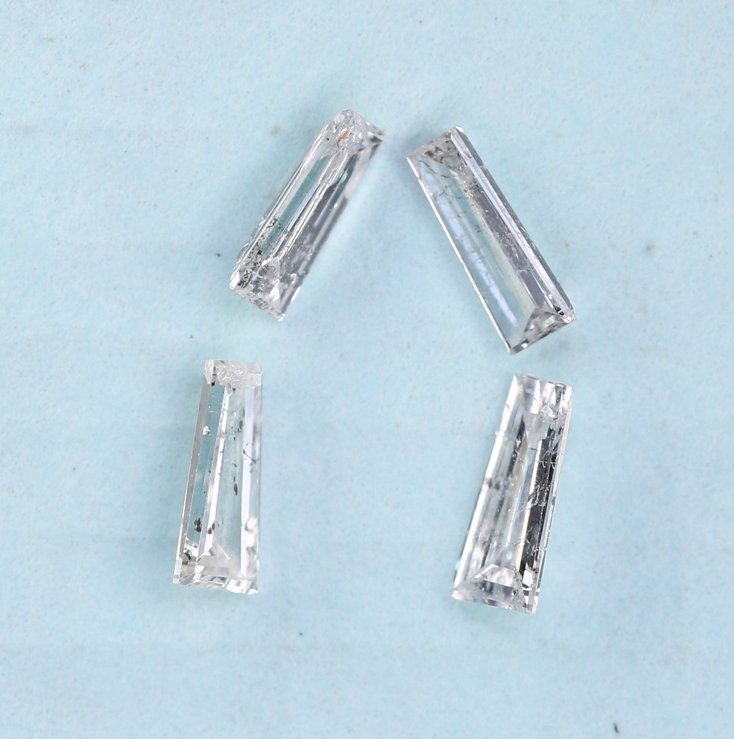 0.26 CT Baguette Cut Salt and Pepper Diamond – Ideal for Engagement Rings | Unique and Elegant Salt and Pepper Diamond - JayKrishna Diamond