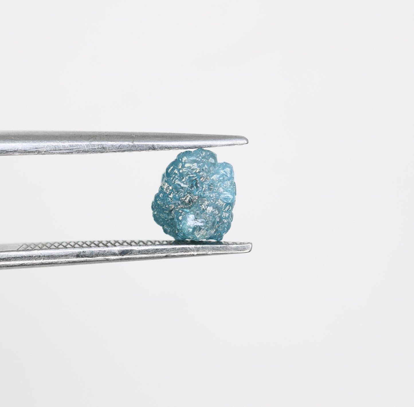 1.55 CT Rough Irregular Cut Blue Raw Diamond For Engagement Ring - JayKrishna Diamond
