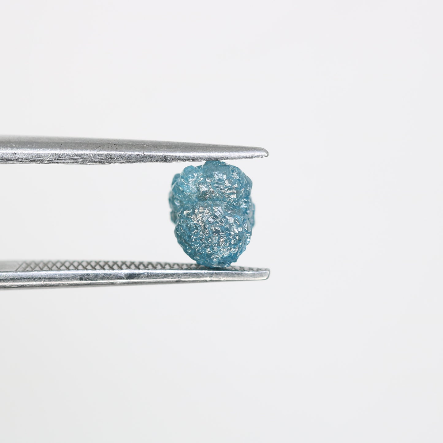 1.55 CT Rough Irregular Cut Blue Raw Diamond For Engagement Ring - JayKrishna Diamond