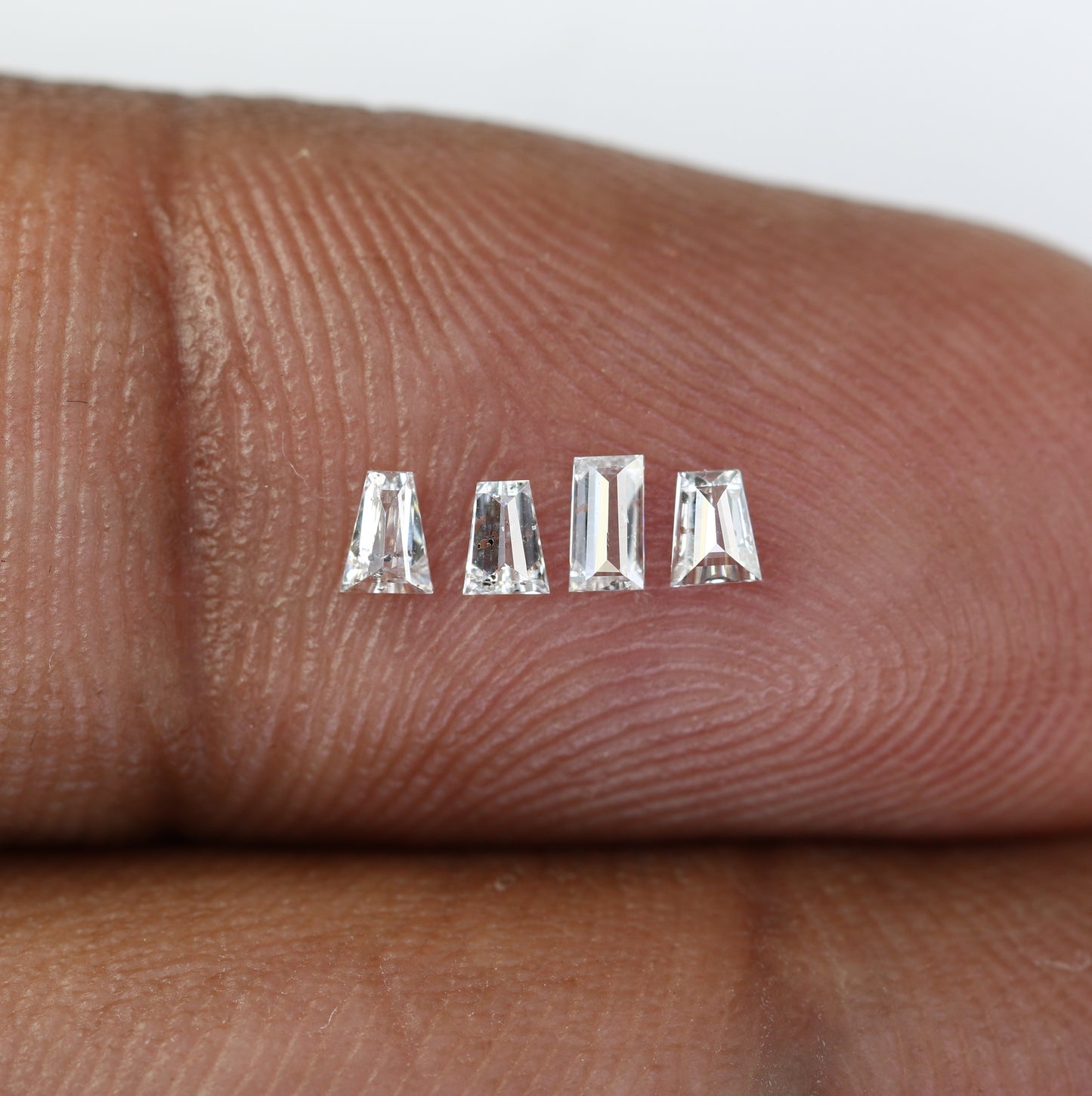 0.19 CT Salt and Pepper Baguette Diamond – Perfect for Engagement Rings, Necklaces, Promise Rings, Earrings & Anniversary Bracelet Gifts - JayKrishna Diamond